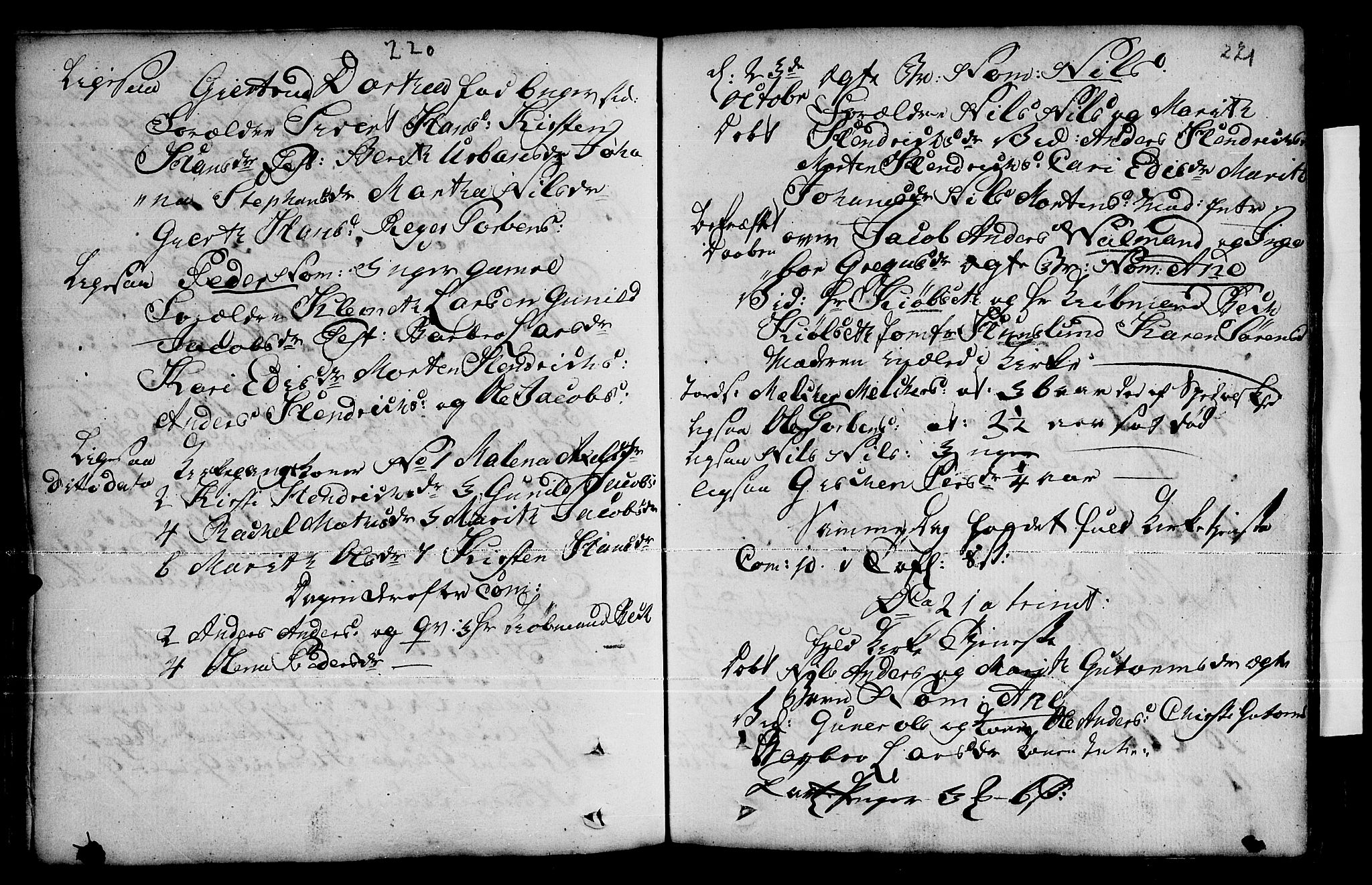 Loppa sokneprestkontor, AV/SATØ-S-1339/H/Ha/L0001kirke: Parish register (official) no. 1 /1, 1753-1784, p. 220-221