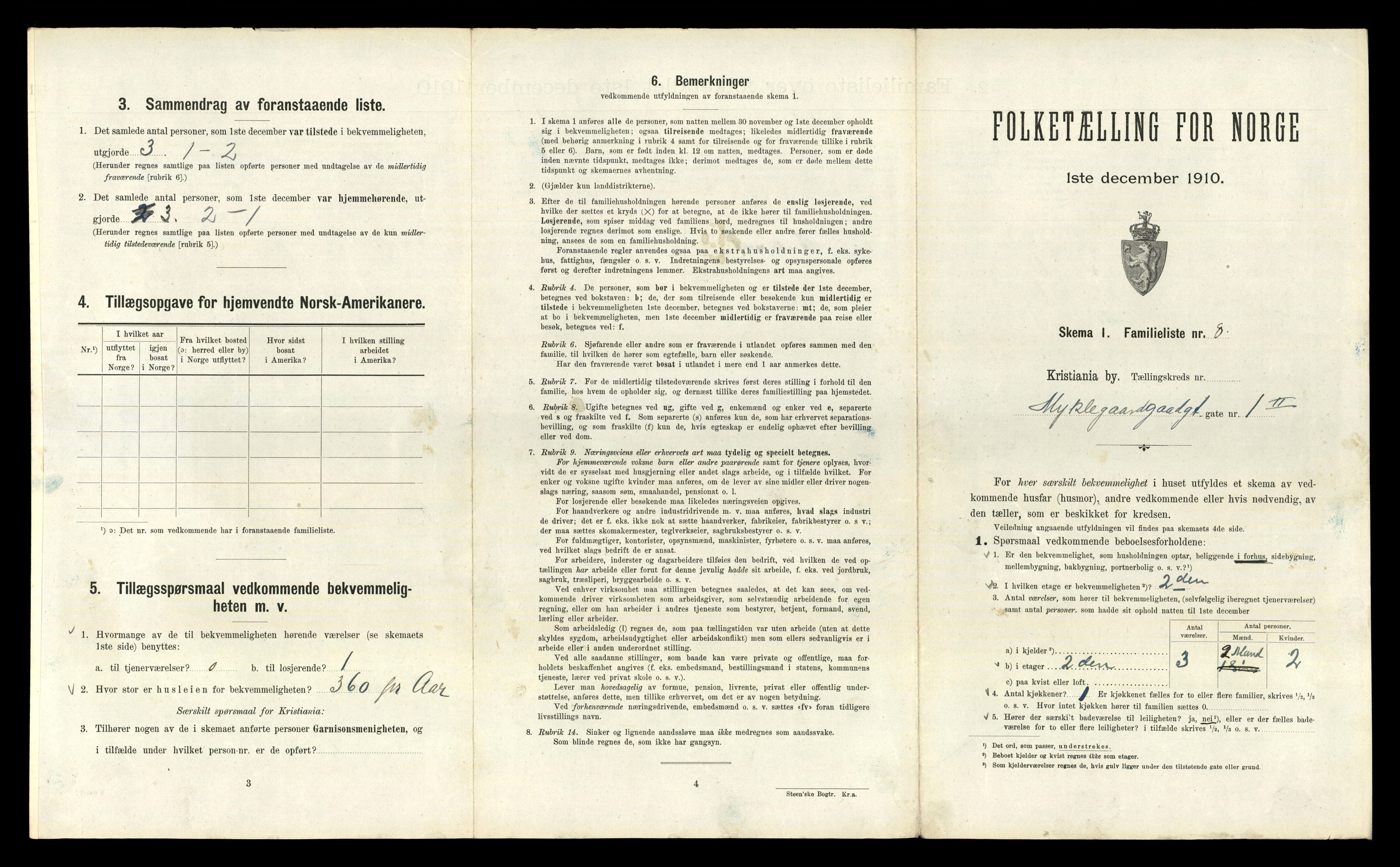 RA, 1910 census for Kristiania, 1910, p. 66469