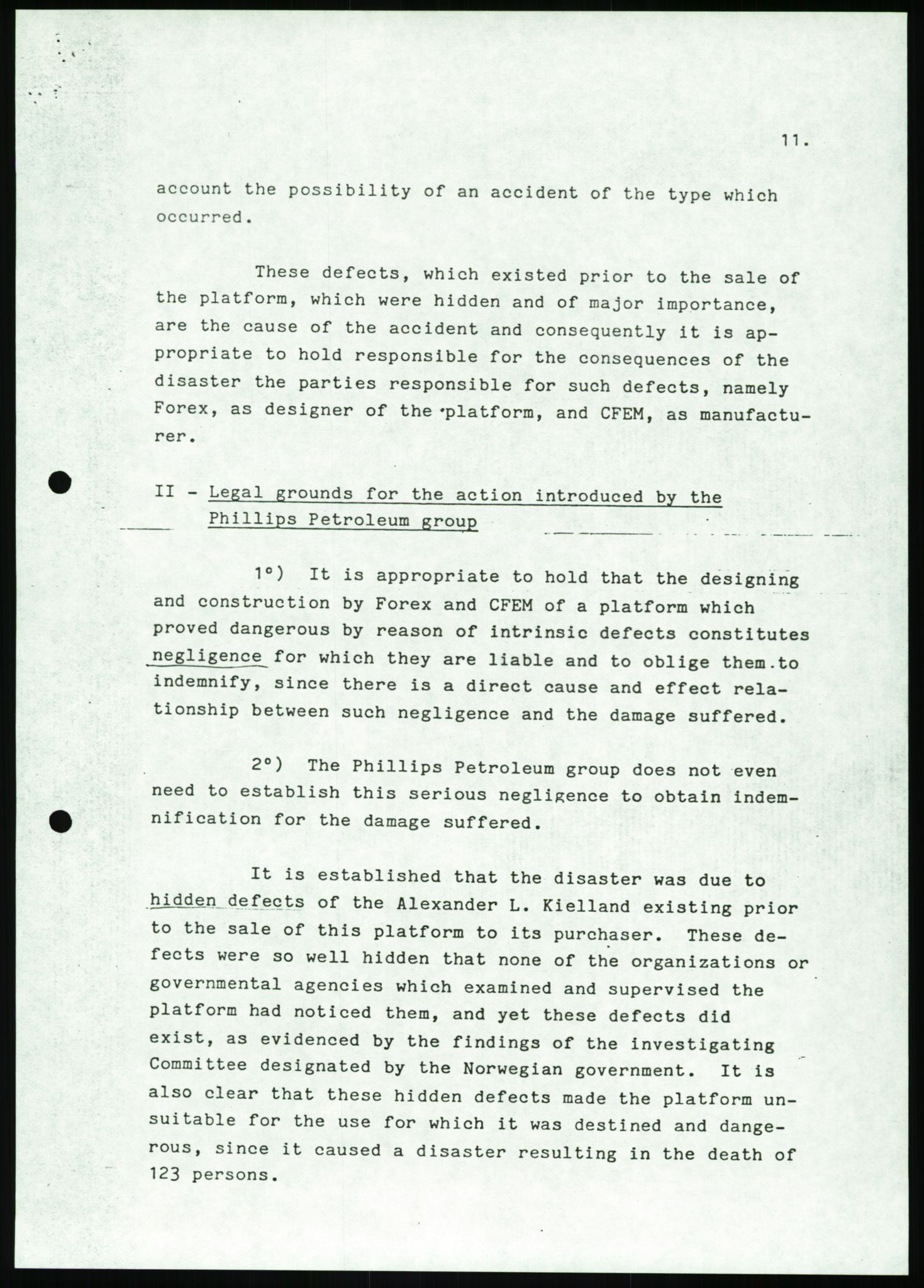 Pa 1503 - Stavanger Drilling AS, AV/SAST-A-101906/Da/L0006: Alexander L. Kielland - Rettssak i Paris, 1985, p. 547