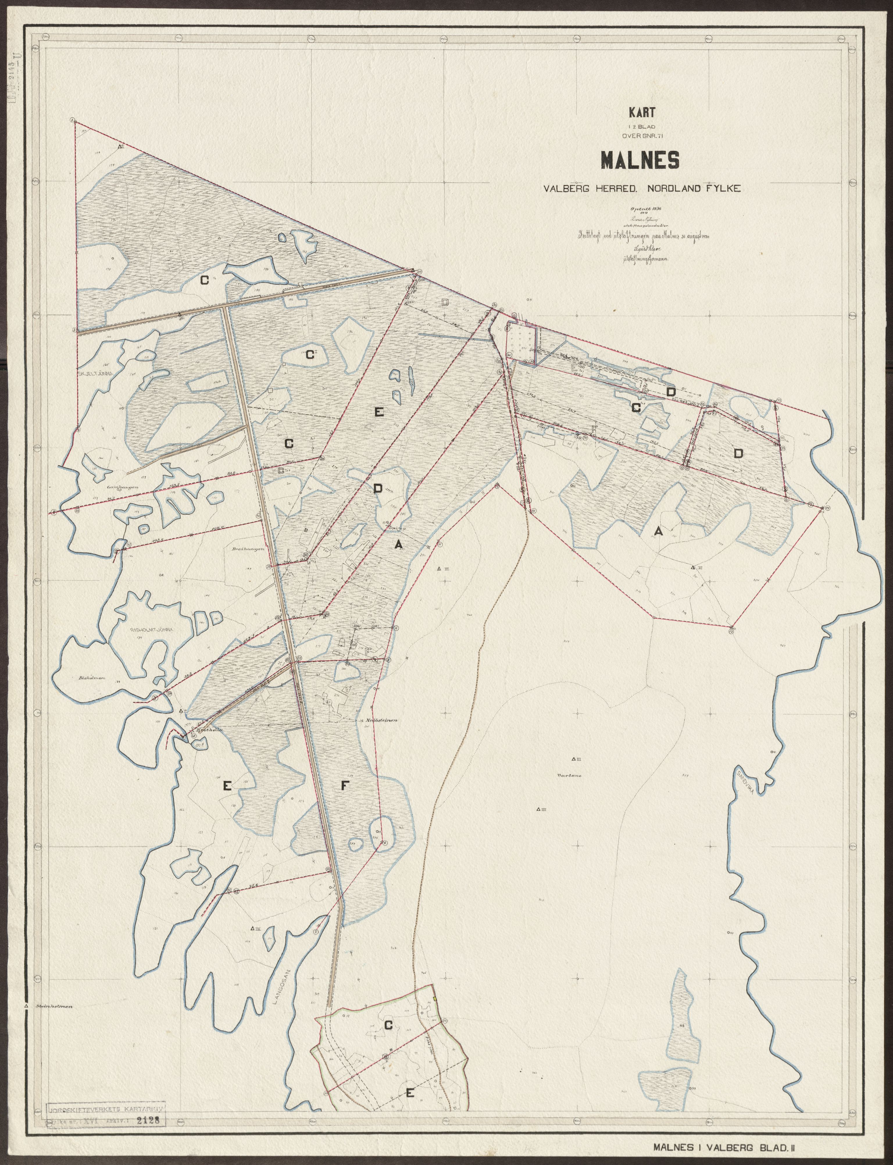 Jordskifteverkets kartarkiv, RA/S-3929/T, 1859-1988, p. 2621