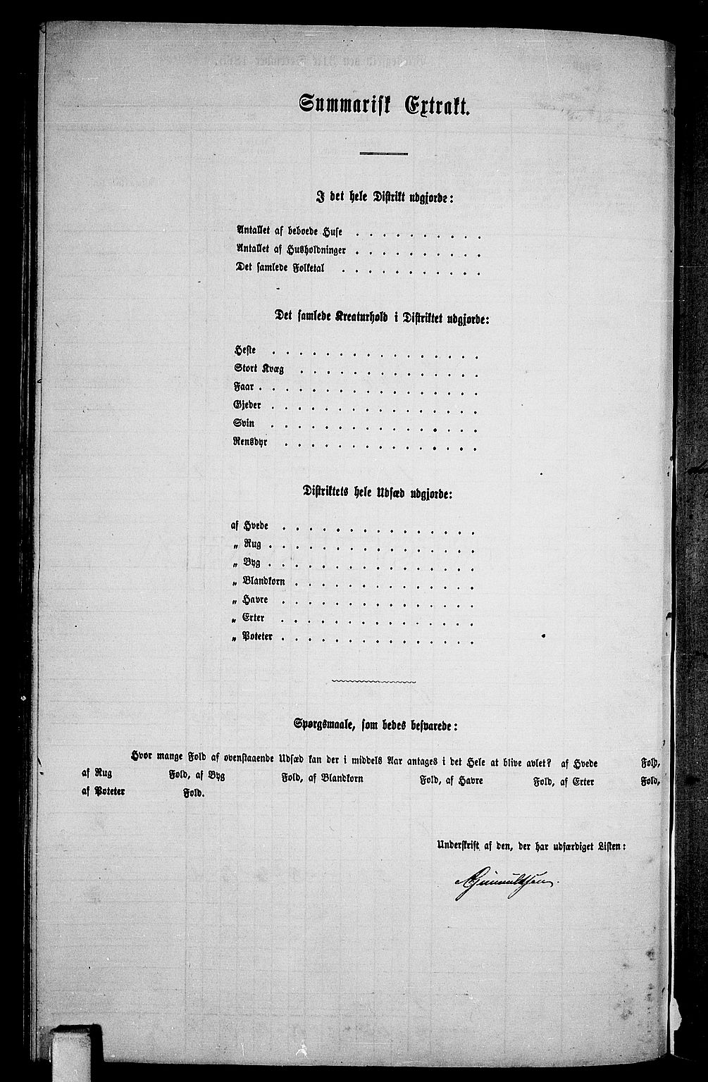 RA, 1865 census for Eidanger, 1865, p. 77