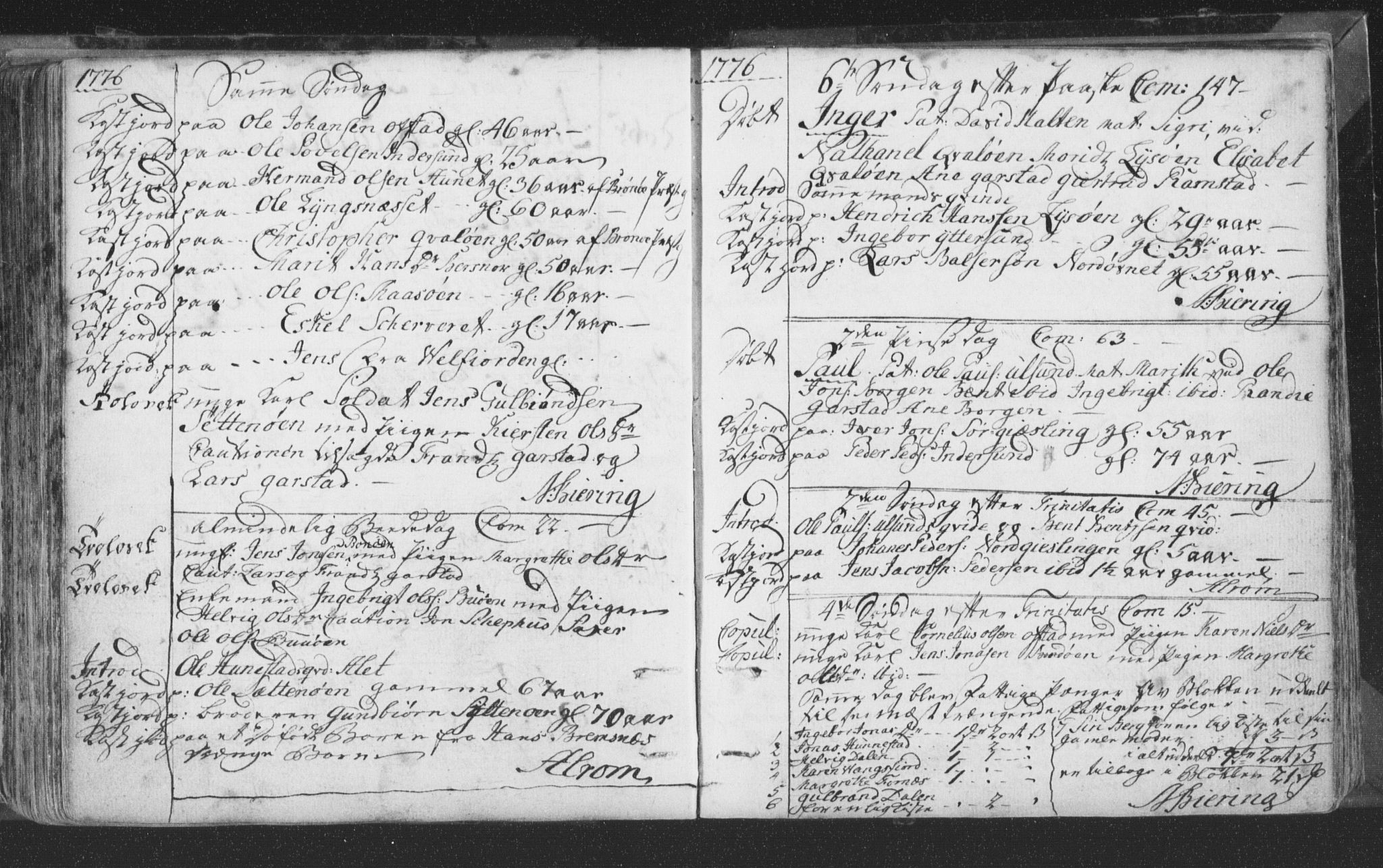 Ministerialprotokoller, klokkerbøker og fødselsregistre - Nord-Trøndelag, AV/SAT-A-1458/786/L0685: Parish register (official) no. 786A01, 1710-1798