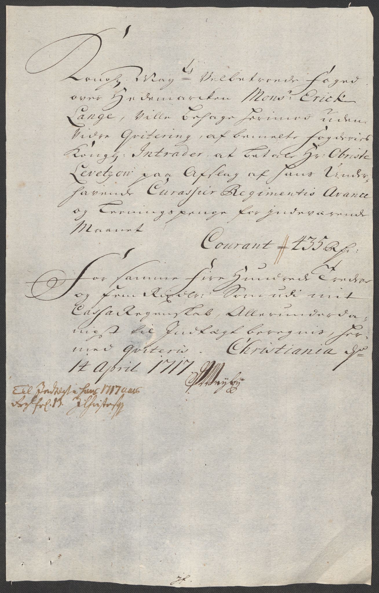 Rentekammeret inntil 1814, Reviderte regnskaper, Fogderegnskap, AV/RA-EA-4092/R16/L1056: Fogderegnskap Hedmark, 1717, p. 392