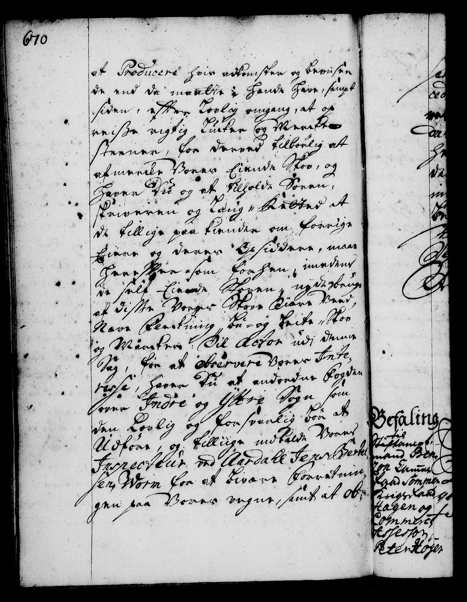 Rentekammeret, Kammerkanselliet, RA/EA-3111/G/Gg/Gga/L0002: Norsk ekspedisjonsprotokoll med register (merket RK 53.2), 1723-1727, p. 670