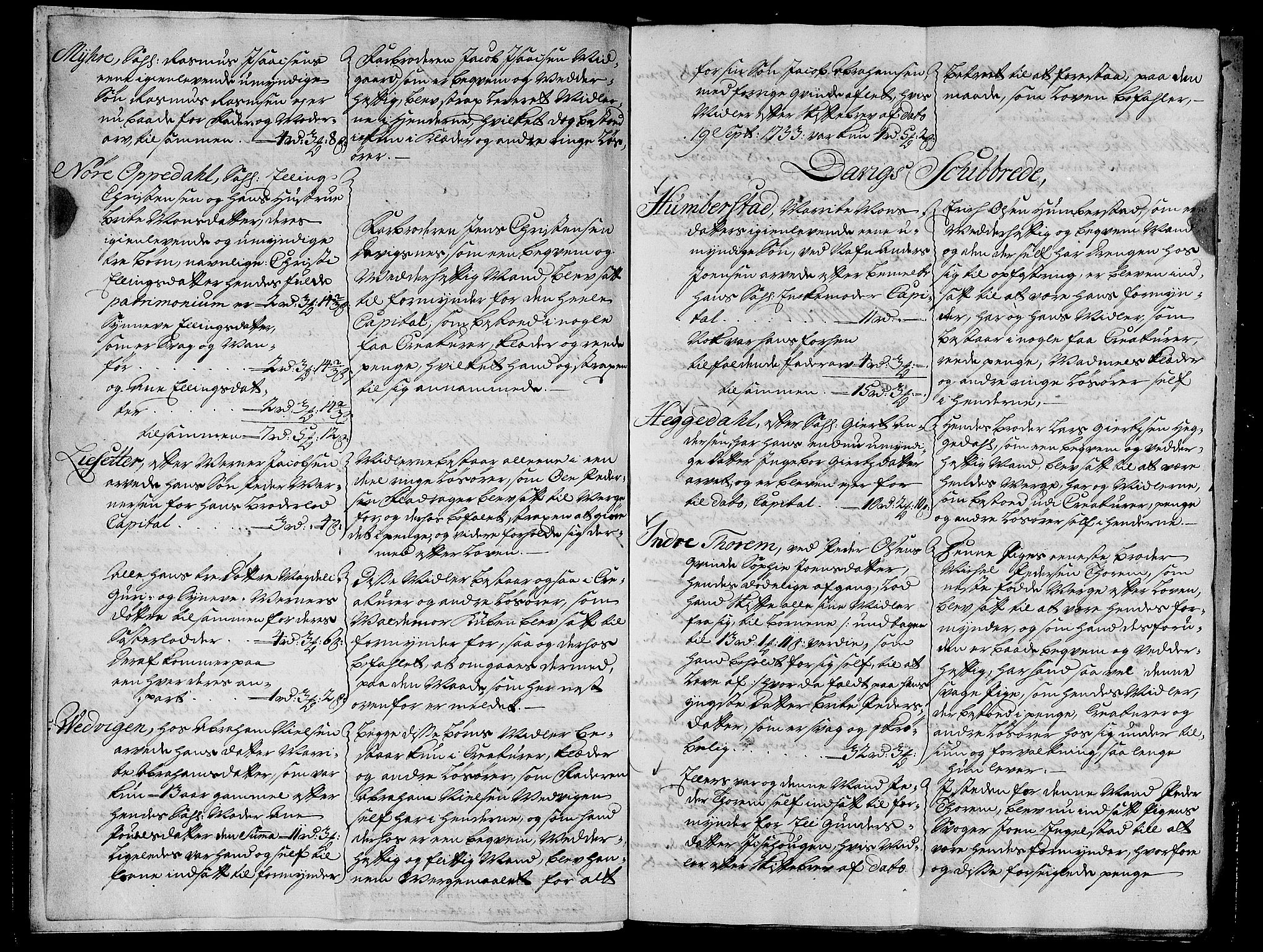 Nordfjord sorenskriveri, SAB/A-2801/04/04a/L0008: Skifteprotokollar, 1733-1744, p. 5