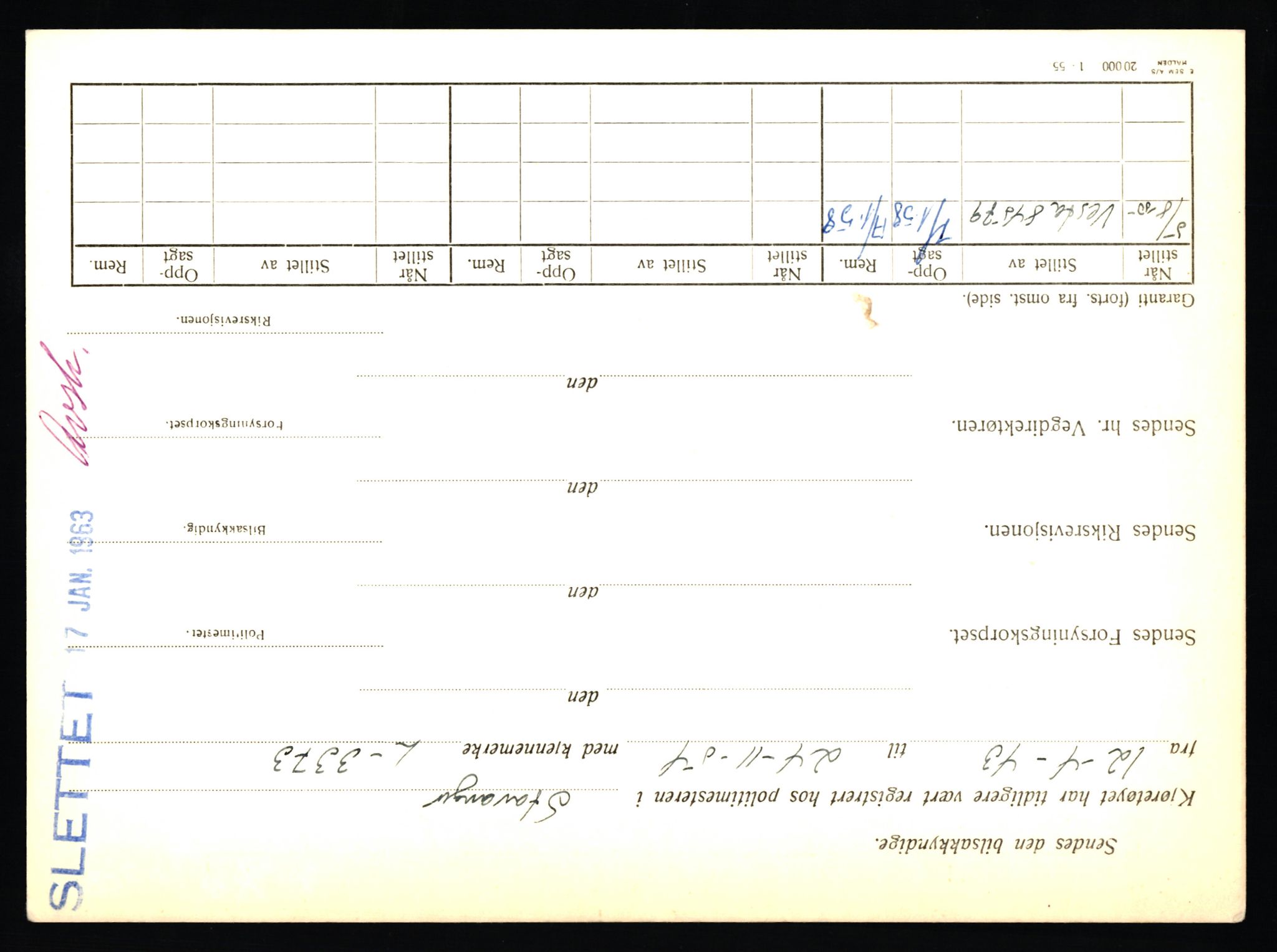 Stavanger trafikkstasjon, AV/SAST-A-101942/0/F/L0048: L-29100 - L-29899, 1930-1971, p. 834