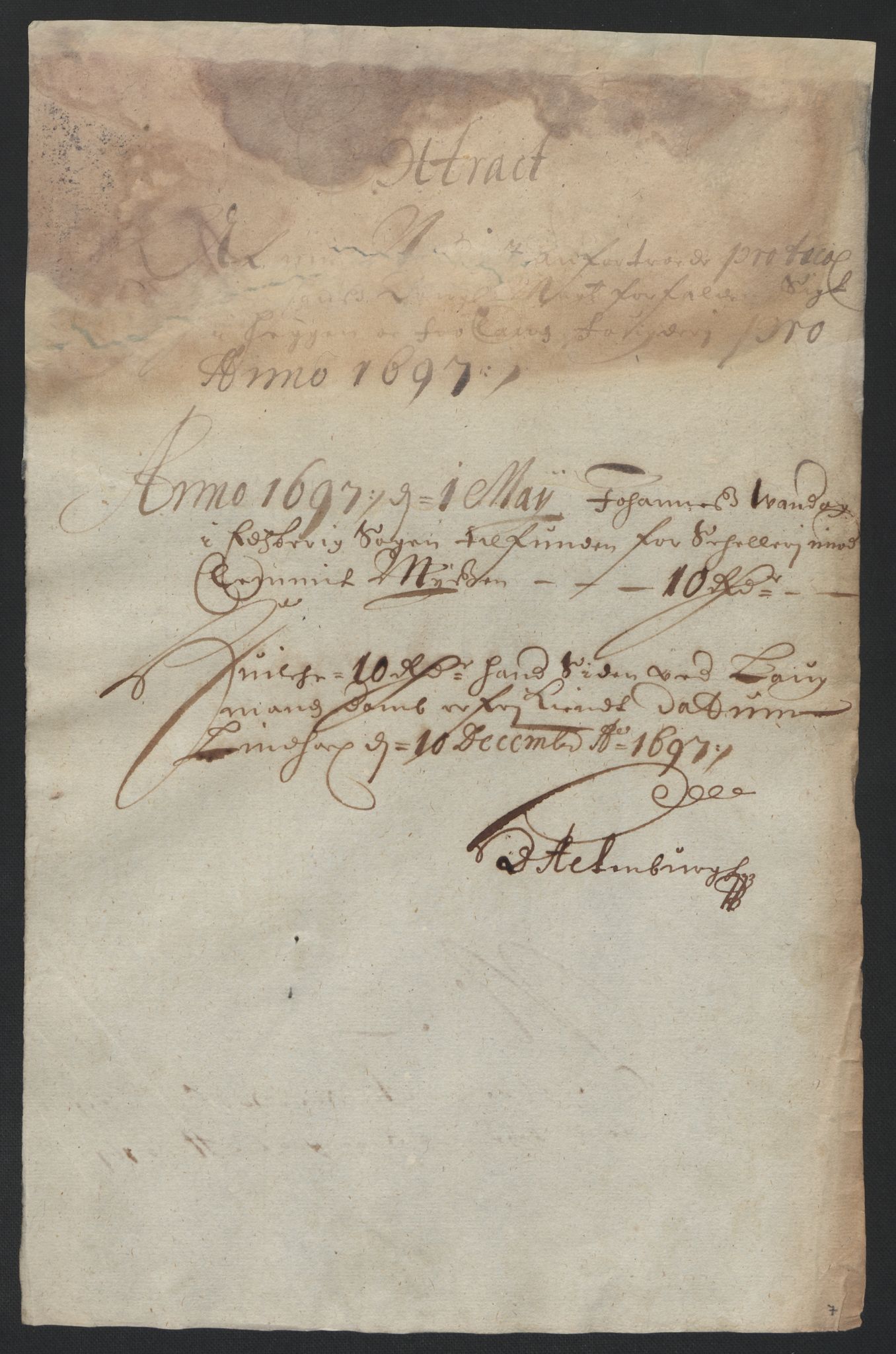 Rentekammeret inntil 1814, Reviderte regnskaper, Fogderegnskap, AV/RA-EA-4092/R07/L0287: Fogderegnskap Rakkestad, Heggen og Frøland, 1697, p. 32