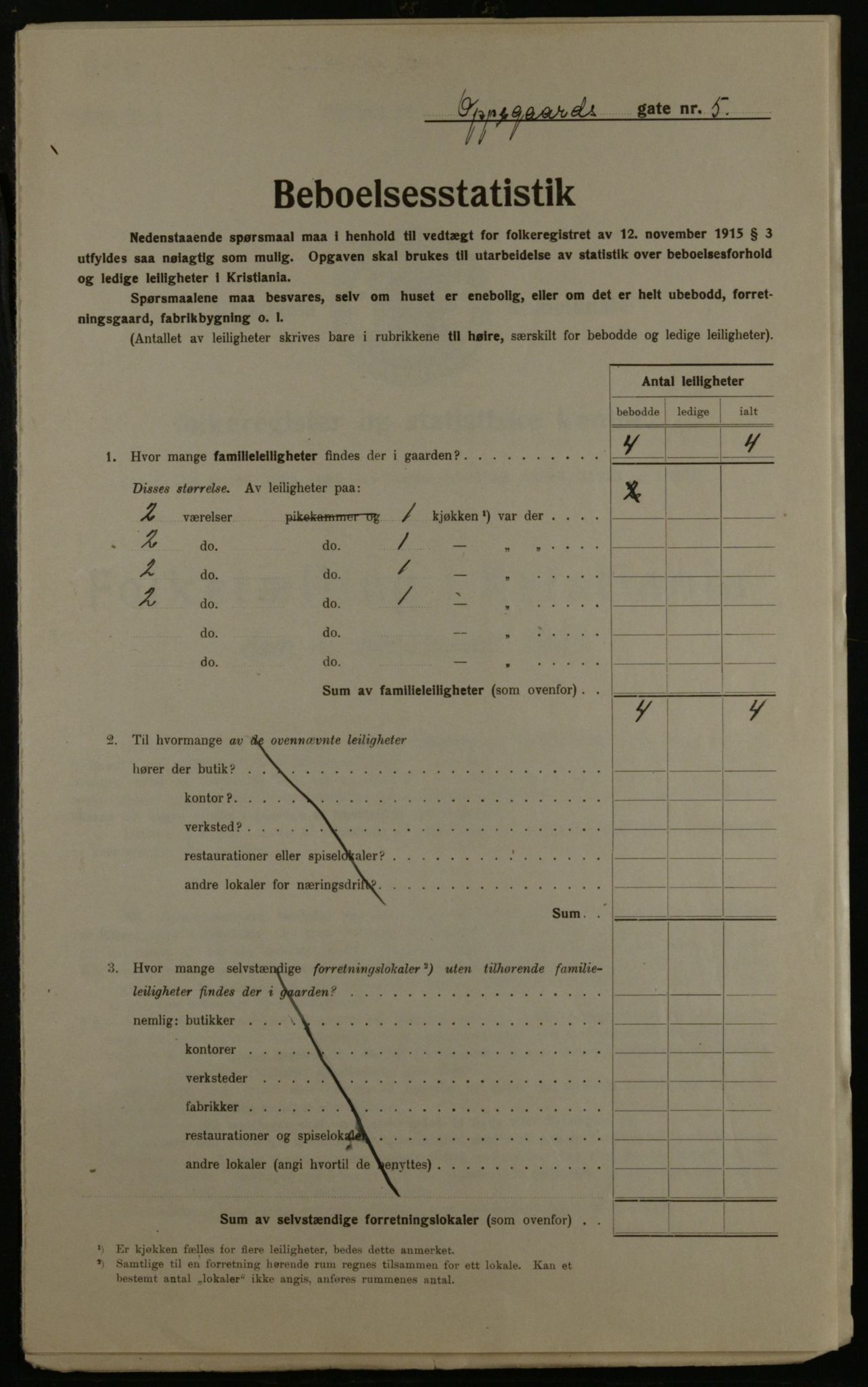 OBA, Municipal Census 1923 for Kristiania, 1923, p. 83673