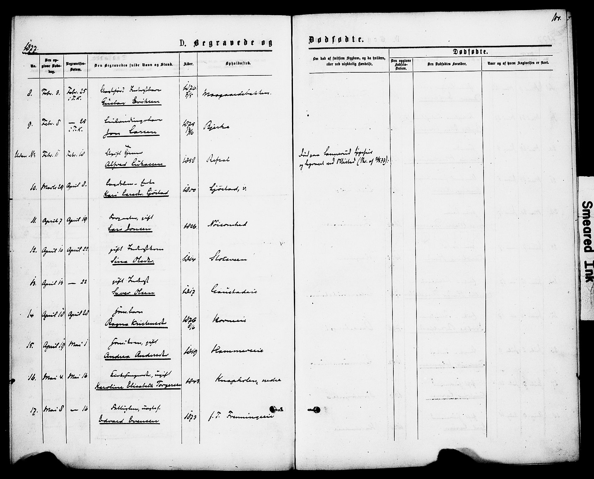 Romedal prestekontor, SAH/PREST-004/K/L0007: Parish register (official) no. 7, 1875-1879, p. 100