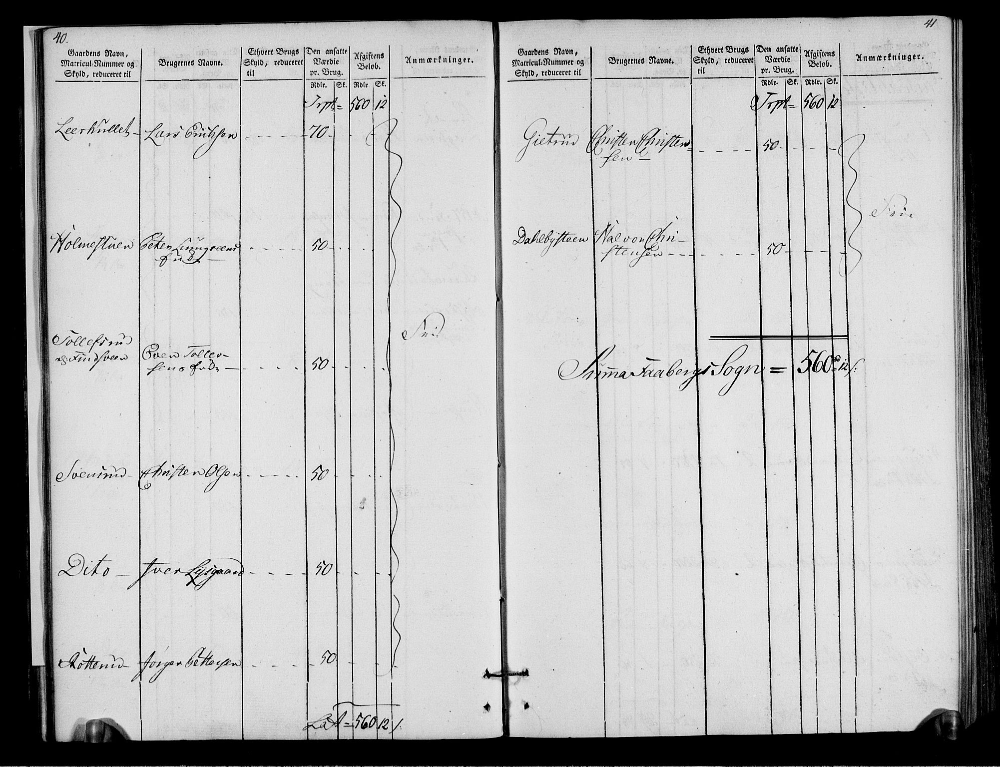 Rentekammeret inntil 1814, Realistisk ordnet avdeling, AV/RA-EA-4070/N/Ne/Nea/L0040: Gudbrandsdalen fogderi. Oppebørselsregister, 1803-1804, p. 25