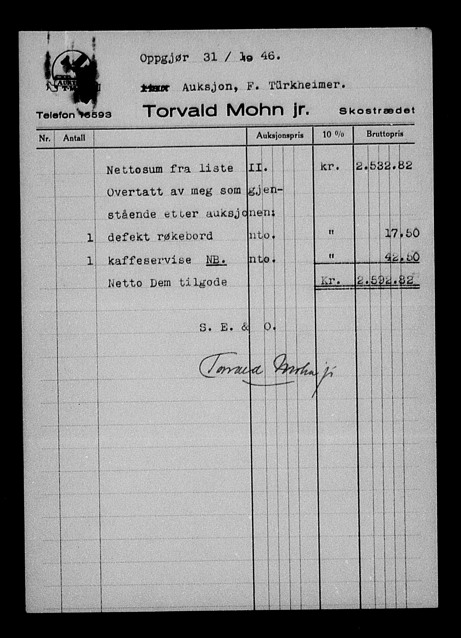 Justisdepartementet, Tilbakeføringskontoret for inndratte formuer, AV/RA-S-1564/H/Hc/Hcd/L1008: --, 1945-1947, p. 16