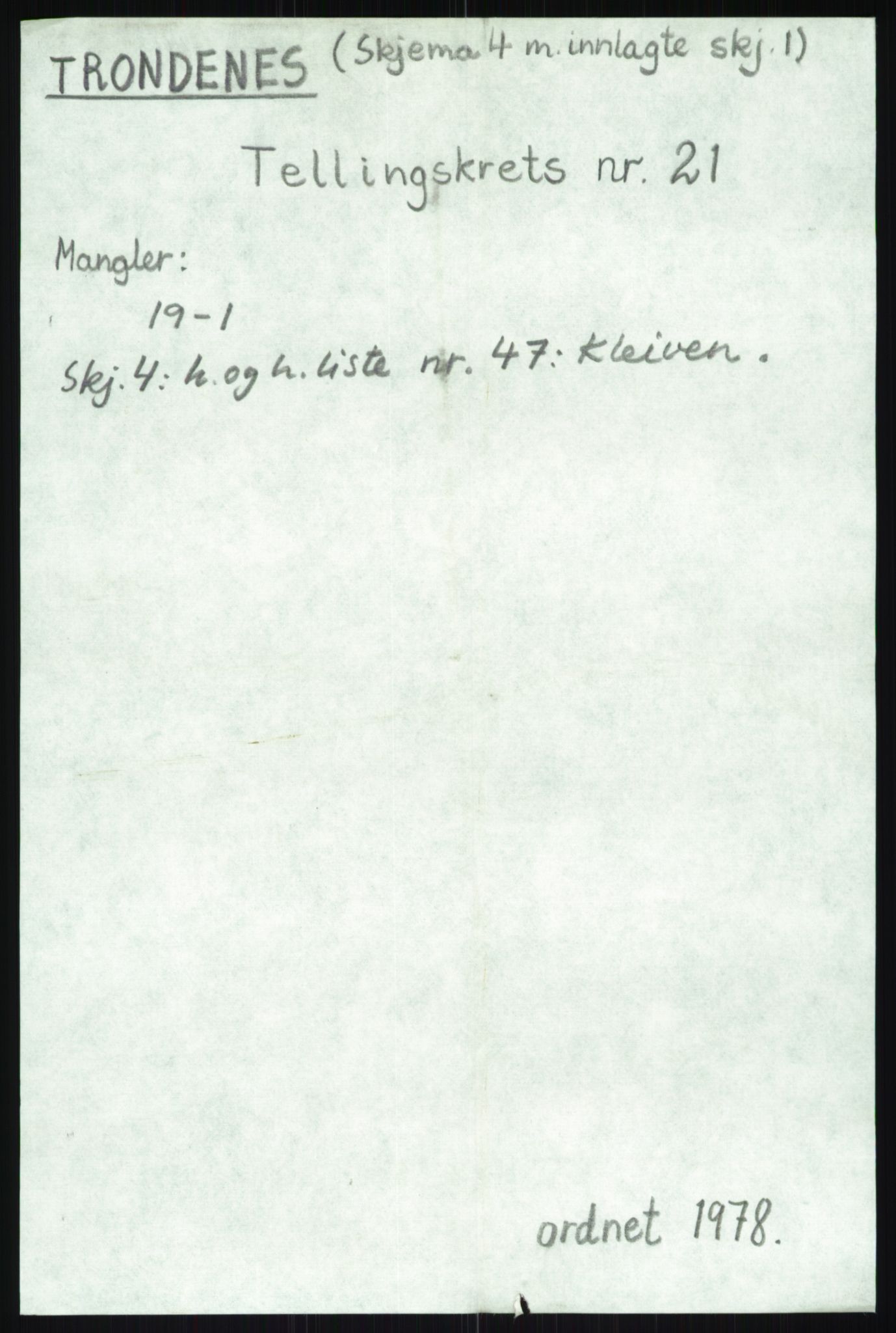 SATØ, 1920 census for Trondenes, 1920, p. 16301