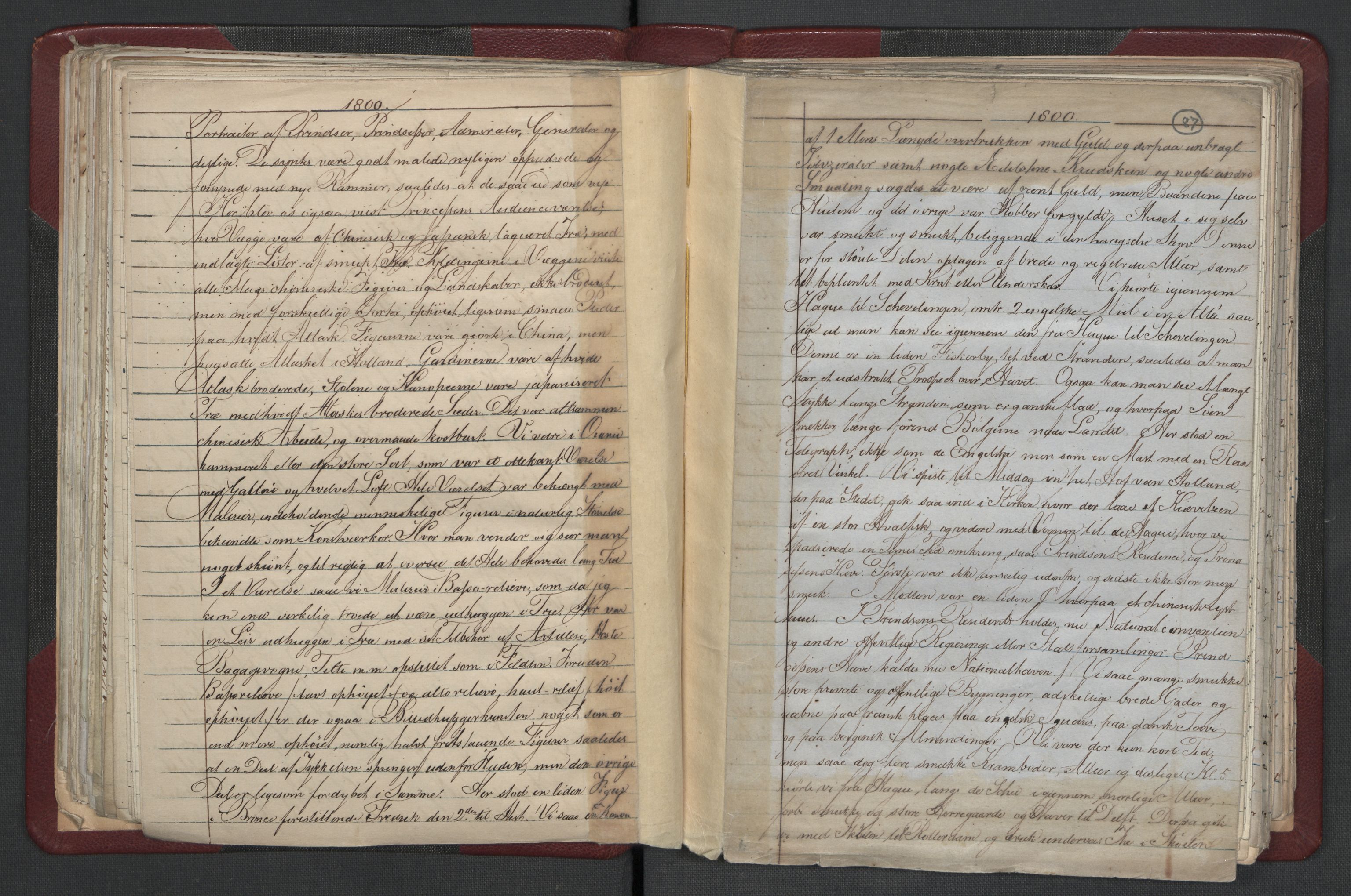 Meltzer, Fredrik, AV/RA-PA-0028/F/L0001: Dagbok for årene 1796-1808, 1811, 1817, 1796-1817, p. 86b-87a