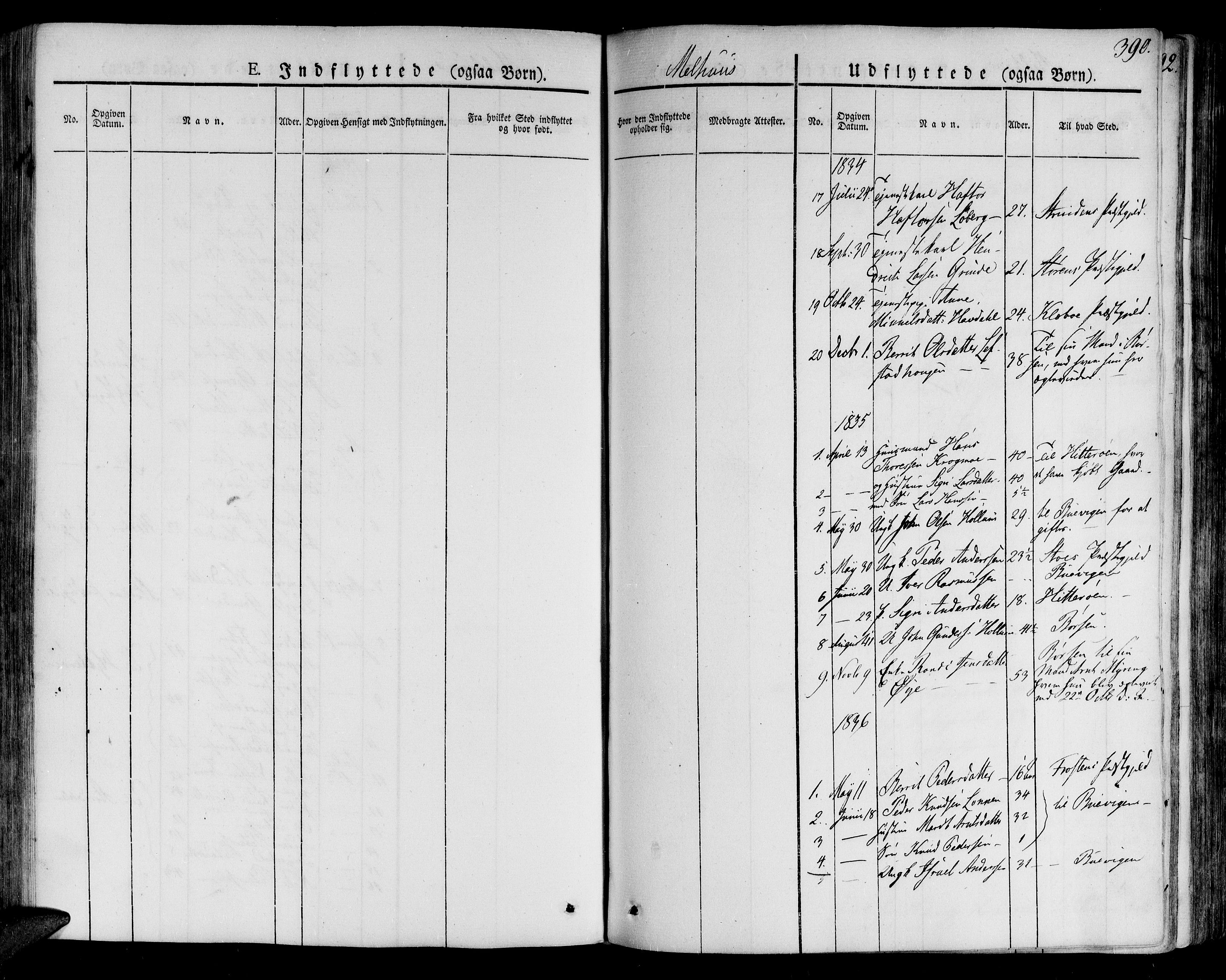 Ministerialprotokoller, klokkerbøker og fødselsregistre - Sør-Trøndelag, SAT/A-1456/691/L1070: Parish register (official) no. 691A05 /1, 1826-1841, p. 390