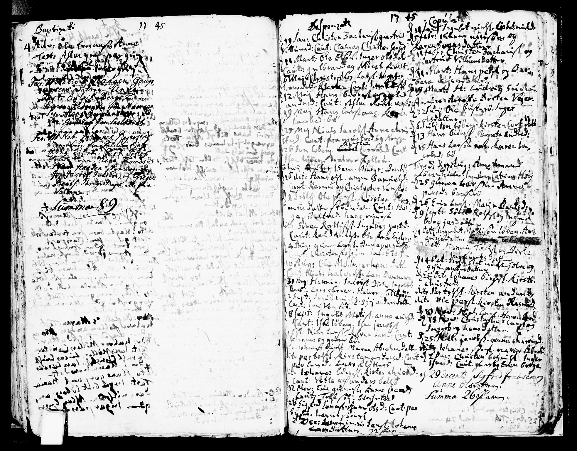 Gjerpen kirkebøker, SAKO/A-265/F/Fa/L0001: Parish register (official) no. I 1, 1681-1746