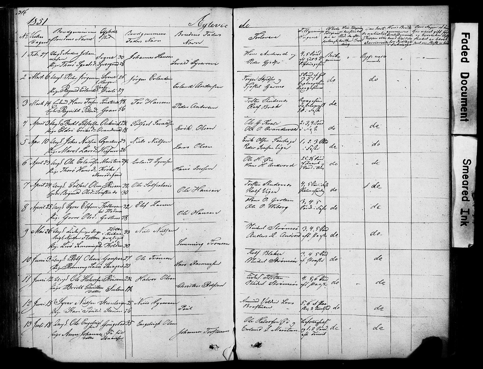 Lom prestekontor, SAH/PREST-070/L/L0012: Parish register (copy) no. 12, 1845-1873, p. 316-317
