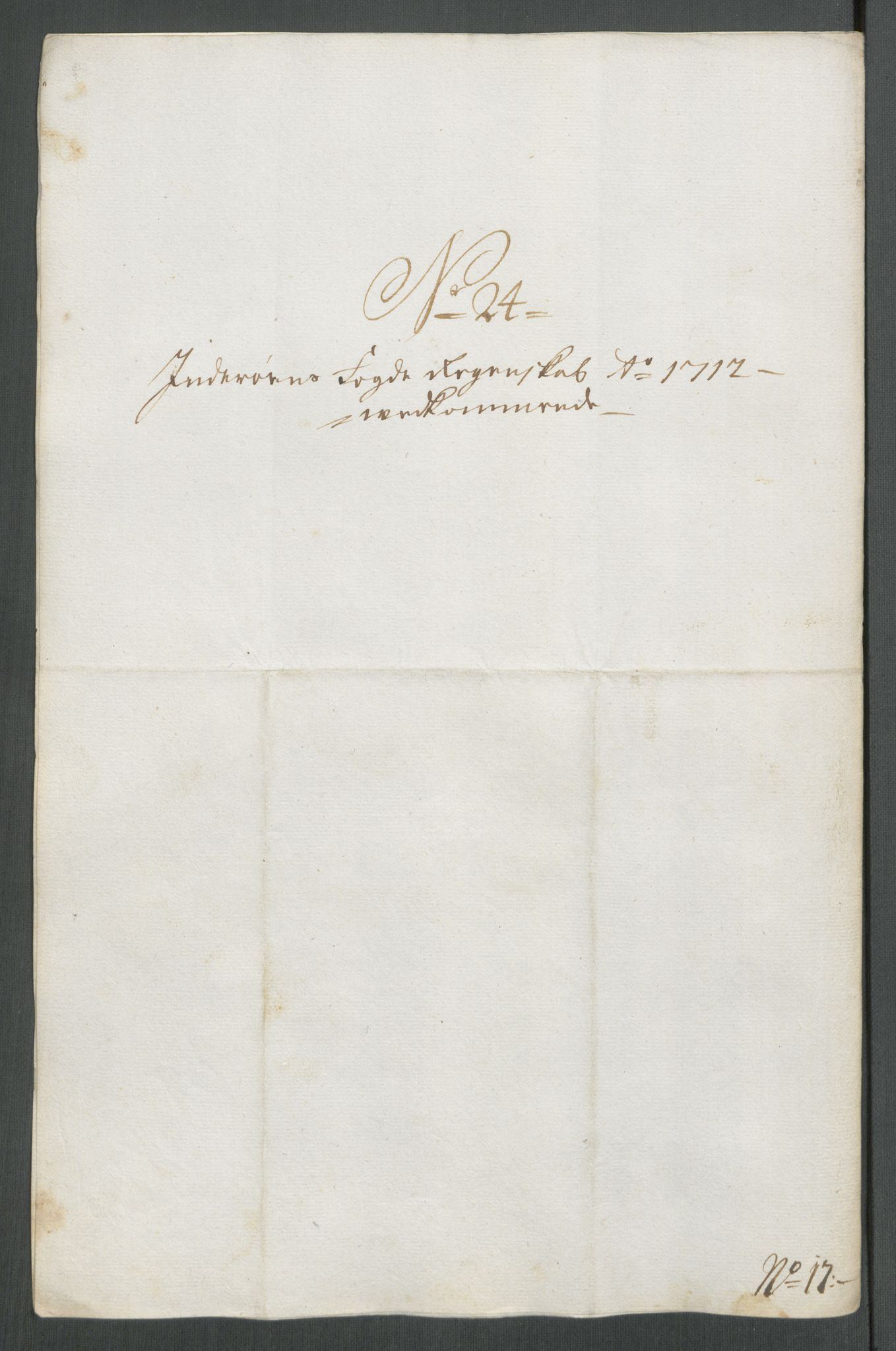 Rentekammeret inntil 1814, Reviderte regnskaper, Fogderegnskap, RA/EA-4092/R63/L4320: Fogderegnskap Inderøy, 1712, p. 235