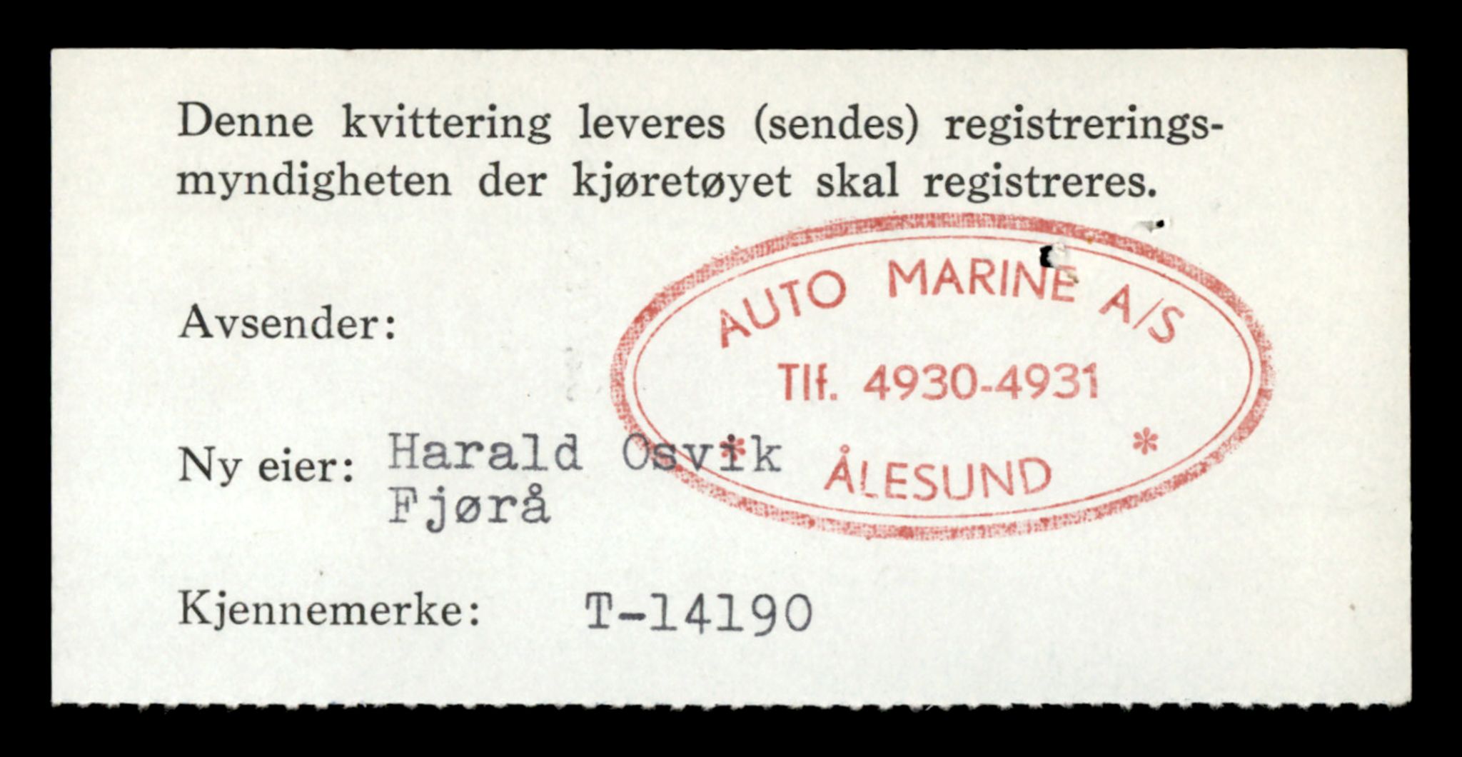 Møre og Romsdal vegkontor - Ålesund trafikkstasjon, AV/SAT-A-4099/F/Fe/L0043: Registreringskort for kjøretøy T 14080 - T 14204, 1927-1998, p. 2922