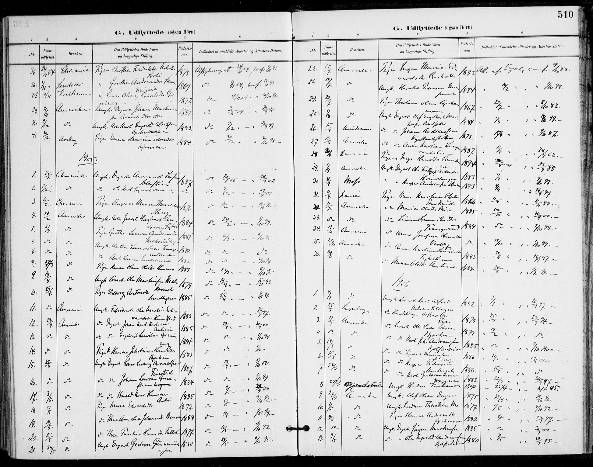 Nes prestekontor Kirkebøker, AV/SAO-A-10410/F/Fa/L0011: Parish register (official) no. I 11, 1899-1918, p. 510