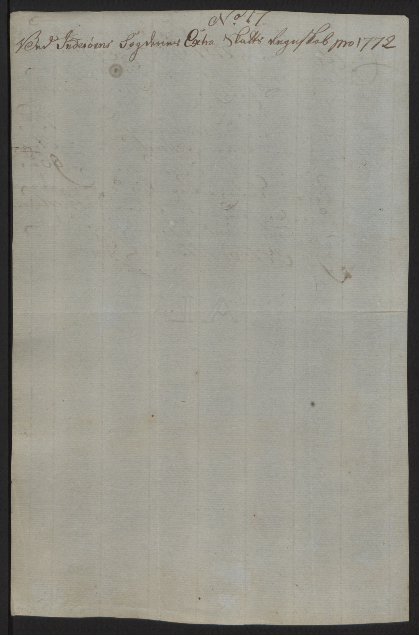 Rentekammeret inntil 1814, Reviderte regnskaper, Fogderegnskap, AV/RA-EA-4092/R63/L4420: Ekstraskatten Inderøy, 1762-1772, p. 511