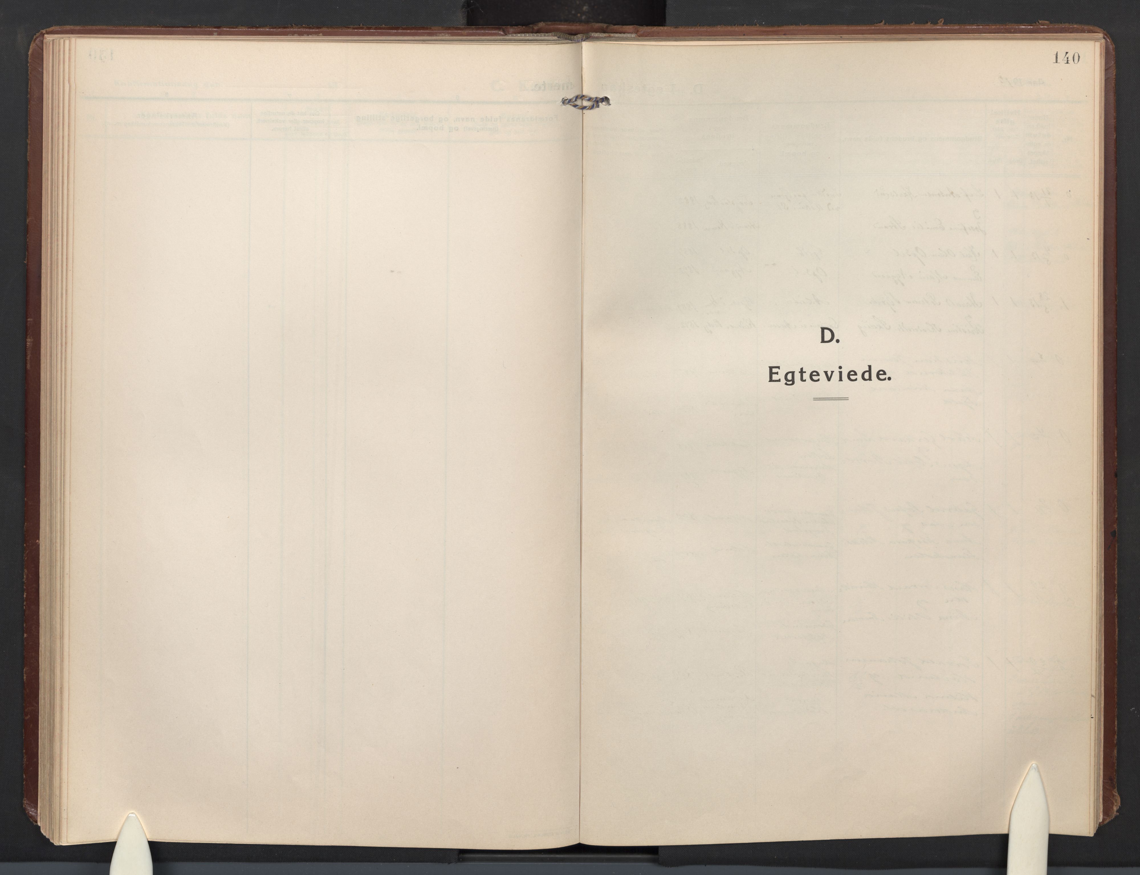 Høland prestekontor Kirkebøker, SAO/A-10346a/F/Fb: Parish register (official) no. II 4, 1913-1924, p. 140