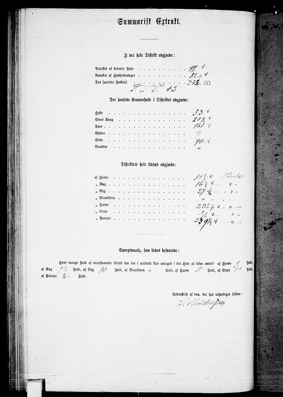 RA, 1865 census for Tjølling, 1865, p. 100