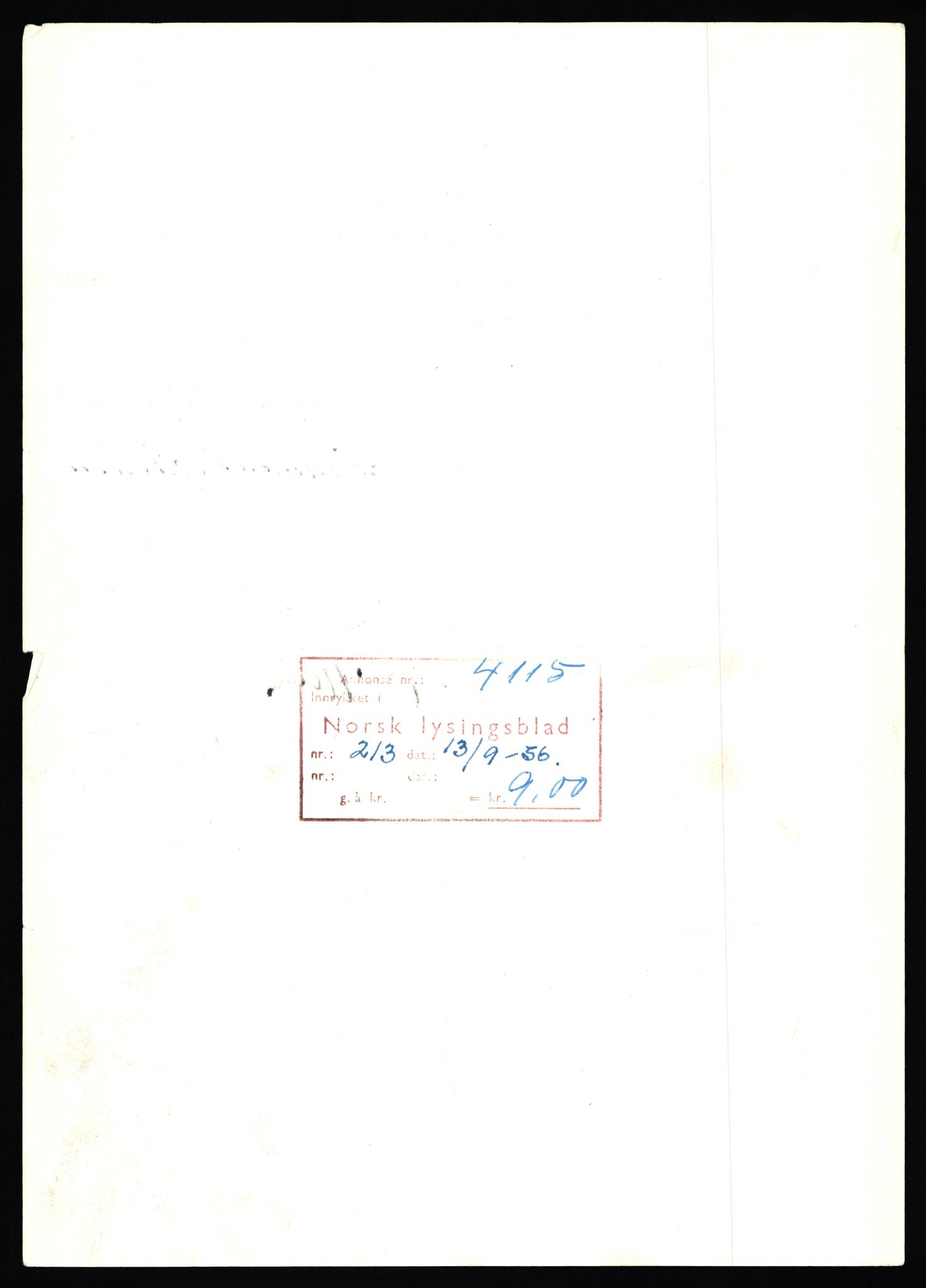 Stavanger byfogd, AV/SAST-A-101408/002/J/Jd/Jde/L0001: Registreringsmeldinger og bilag. Enkeltmannsforetak, 1-350, 1891-1967, p. 410