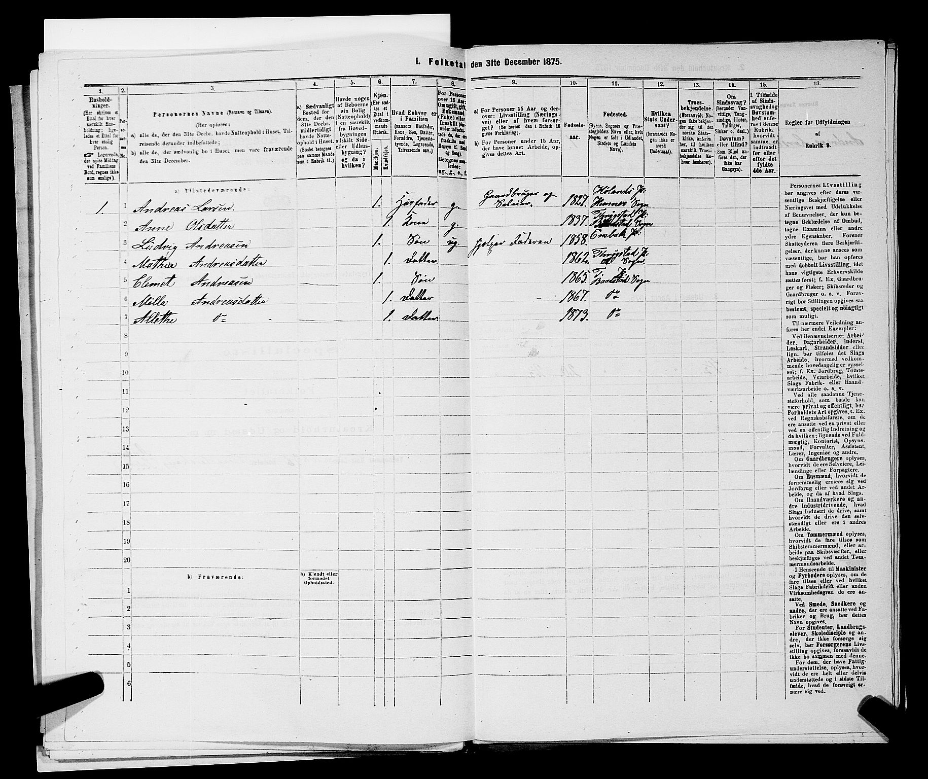 RA, 1875 census for 0122P Trøgstad, 1875, p. 1238