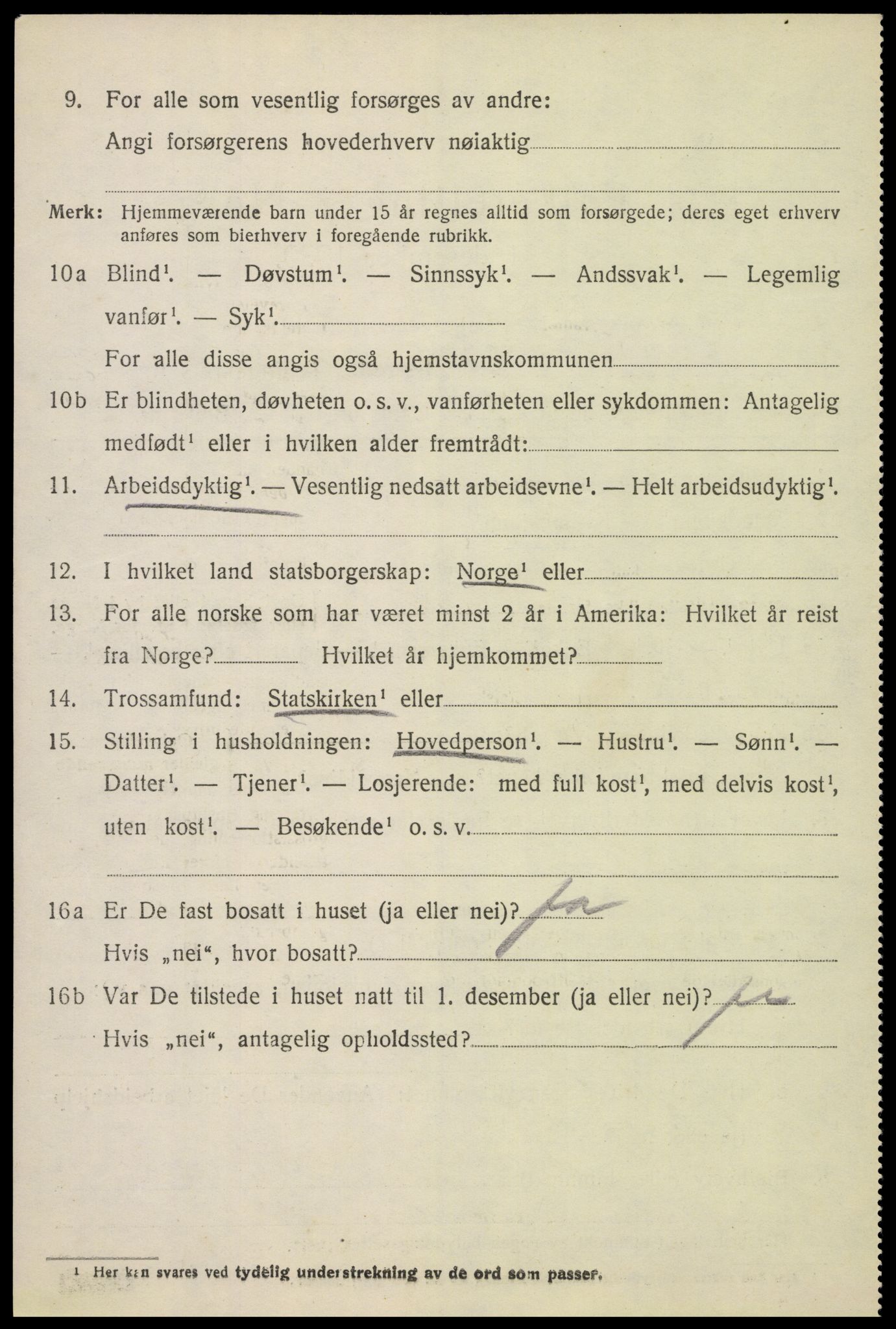 SAH, 1920 census for Furnes, 1920, p. 4828