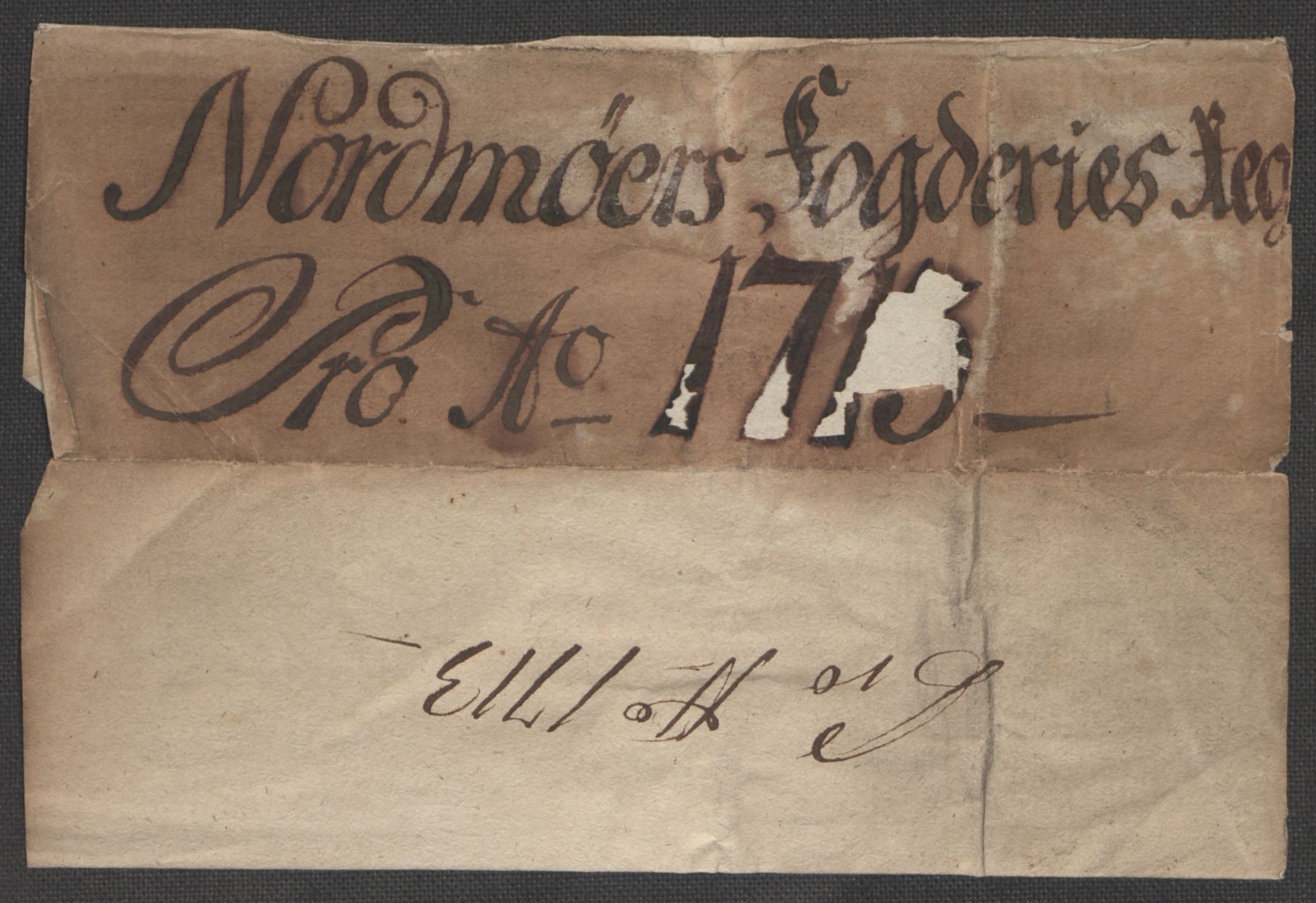 Rentekammeret inntil 1814, Reviderte regnskaper, Fogderegnskap, RA/EA-4092/R56/L3748: Fogderegnskap Nordmøre, 1714-1715, p. 3