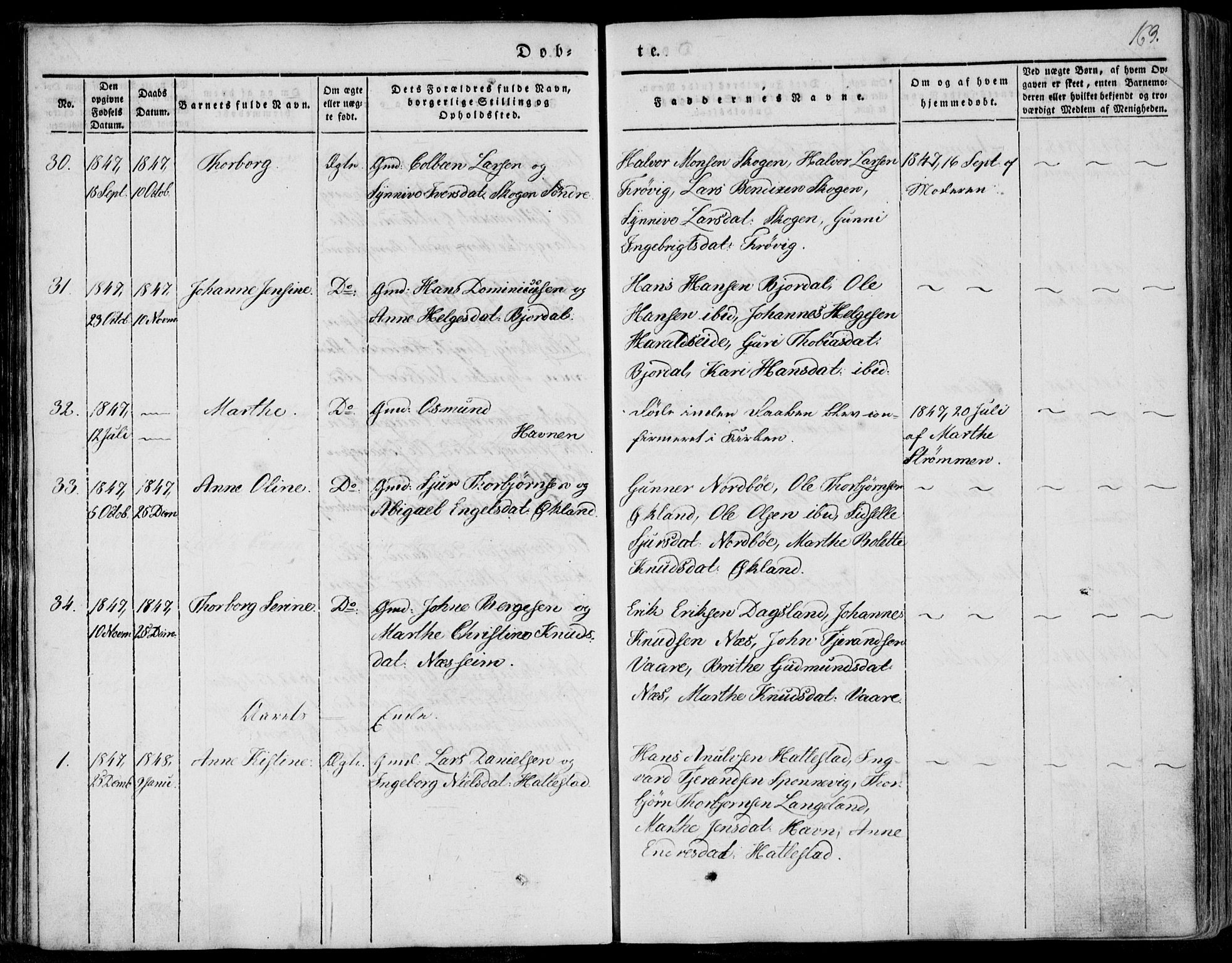 Skjold sokneprestkontor, SAST/A-101847/H/Ha/Haa/L0006: Parish register (official) no. A 6.1, 1835-1858, p. 163