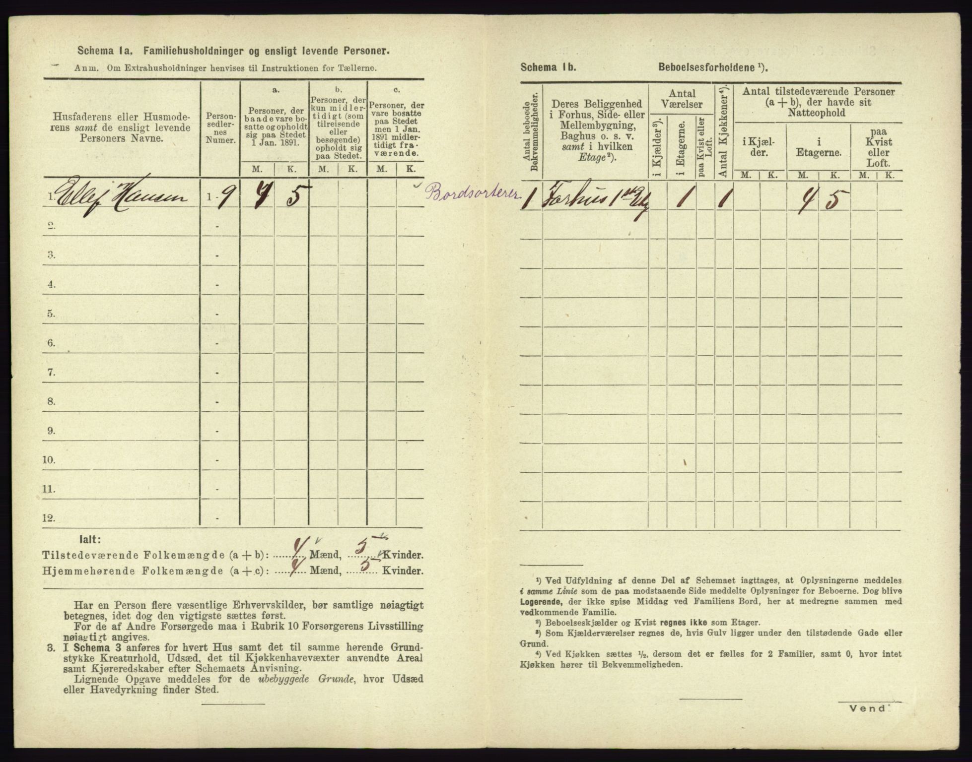 RA, 1891 census for 0602 Drammen, 1891, p. 3390