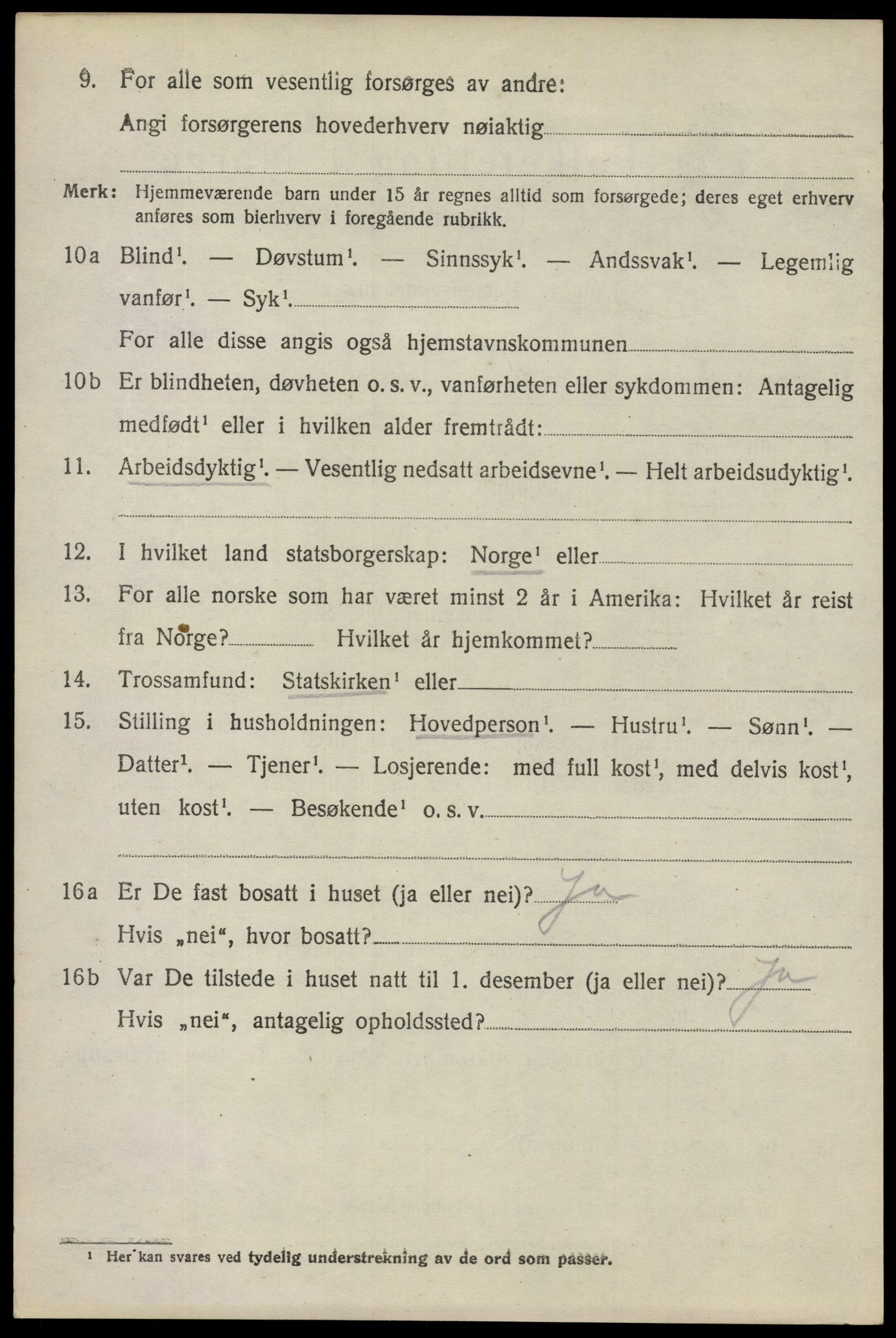 SAO, 1920 census for Tune, 1920, p. 18267