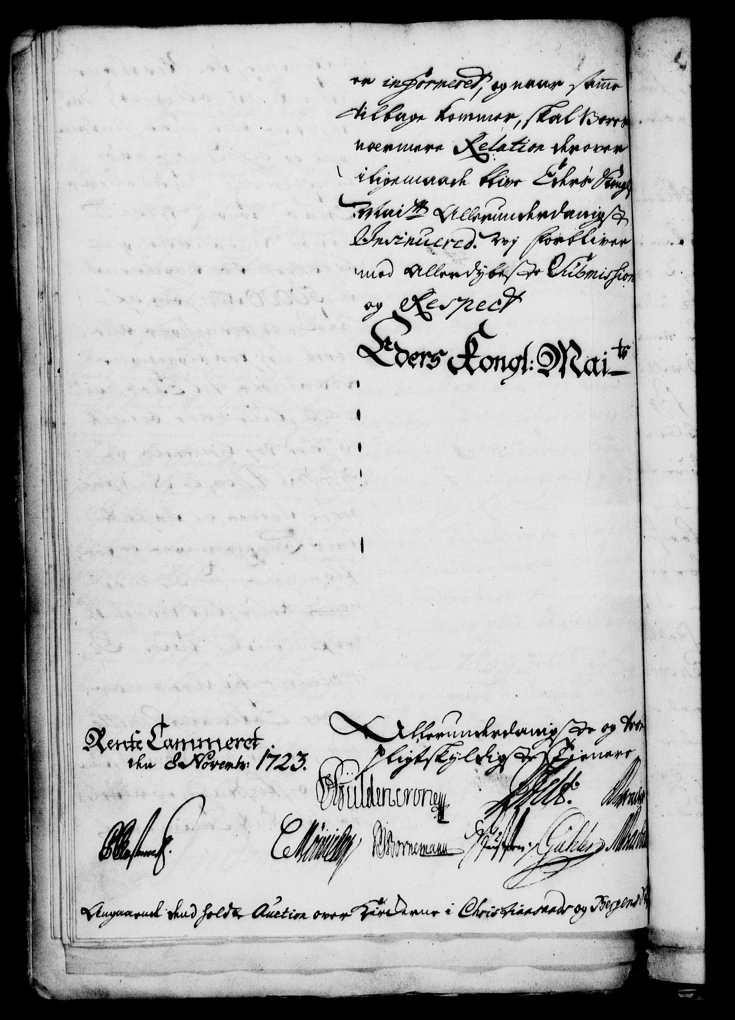 Rentekammeret, Kammerkanselliet, RA/EA-3111/G/Gf/Gfa/L0006: Norsk relasjons- og resolusjonsprotokoll (merket RK 52.6), 1723, p. 1202