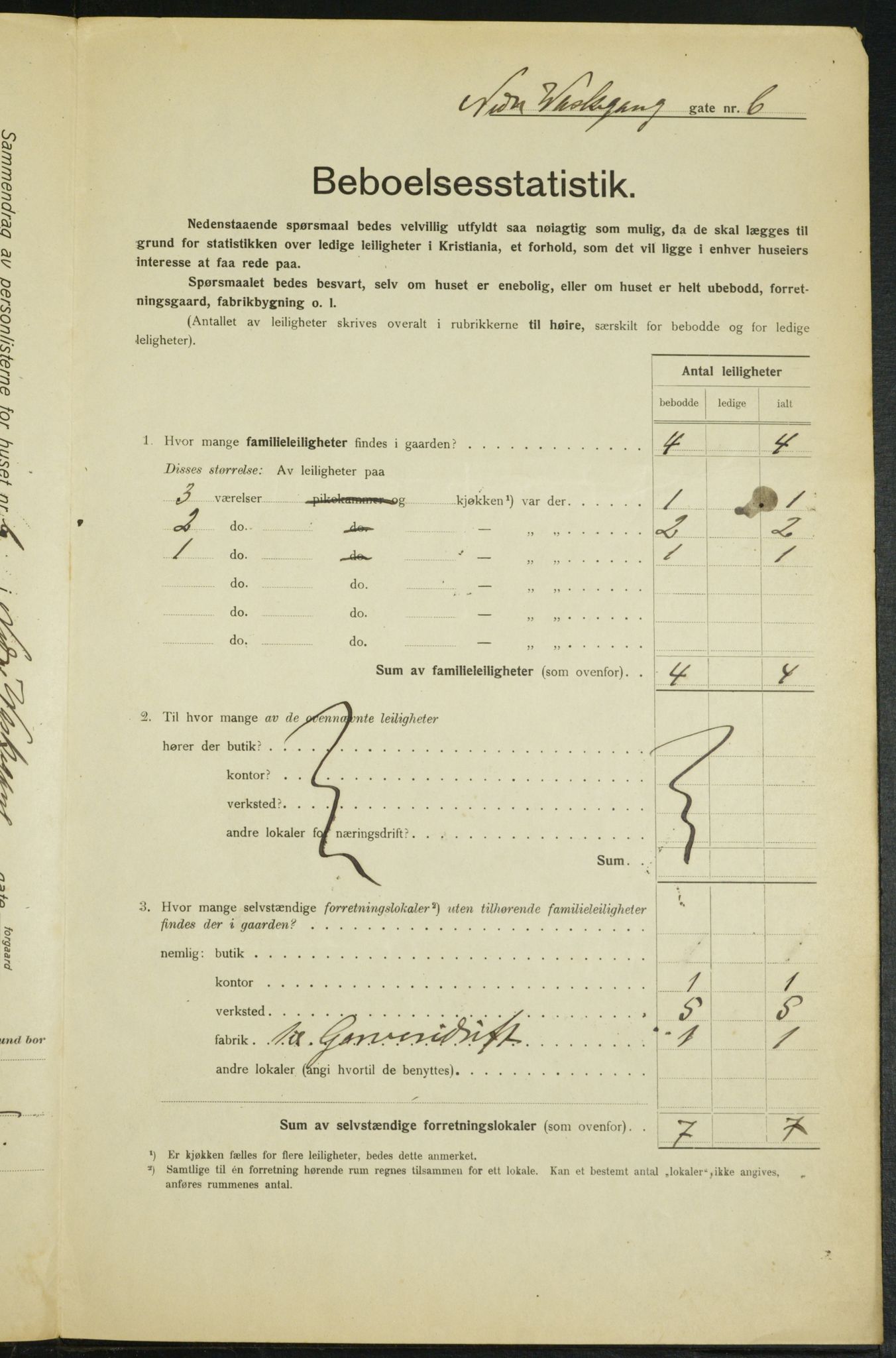 OBA, Municipal Census 1915 for Kristiania, 1915, p. 68971