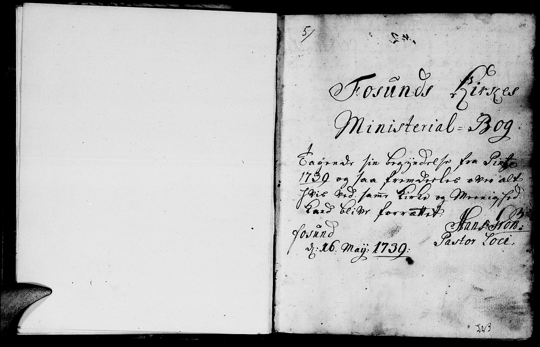 Ministerialprotokoller, klokkerbøker og fødselsregistre - Møre og Romsdal, SAT/A-1454/572/L0839: Parish register (official) no. 572A02, 1739-1754