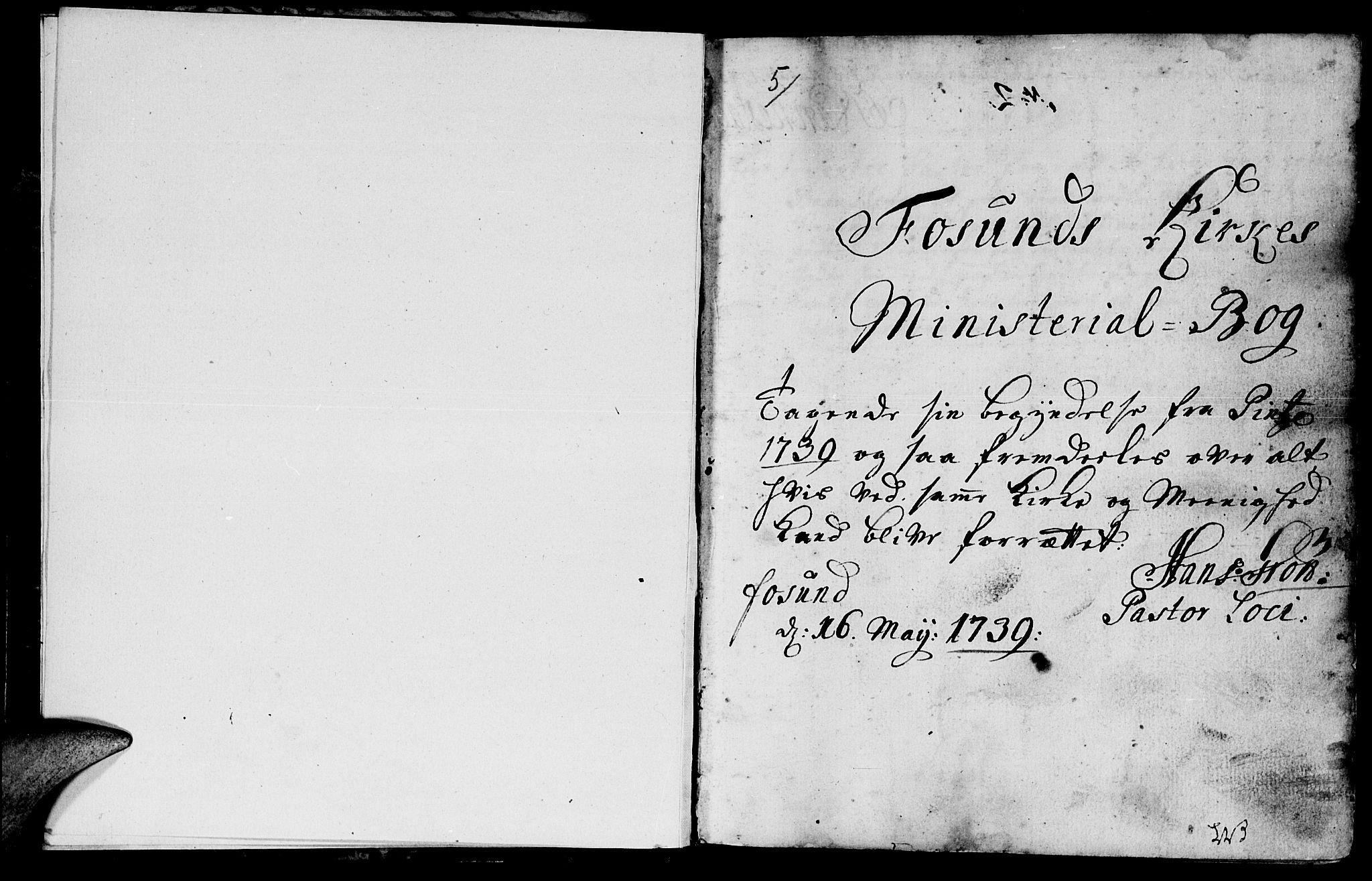 Ministerialprotokoller, klokkerbøker og fødselsregistre - Møre og Romsdal, AV/SAT-A-1454/572/L0839: Parish register (official) no. 572A02, 1739-1754