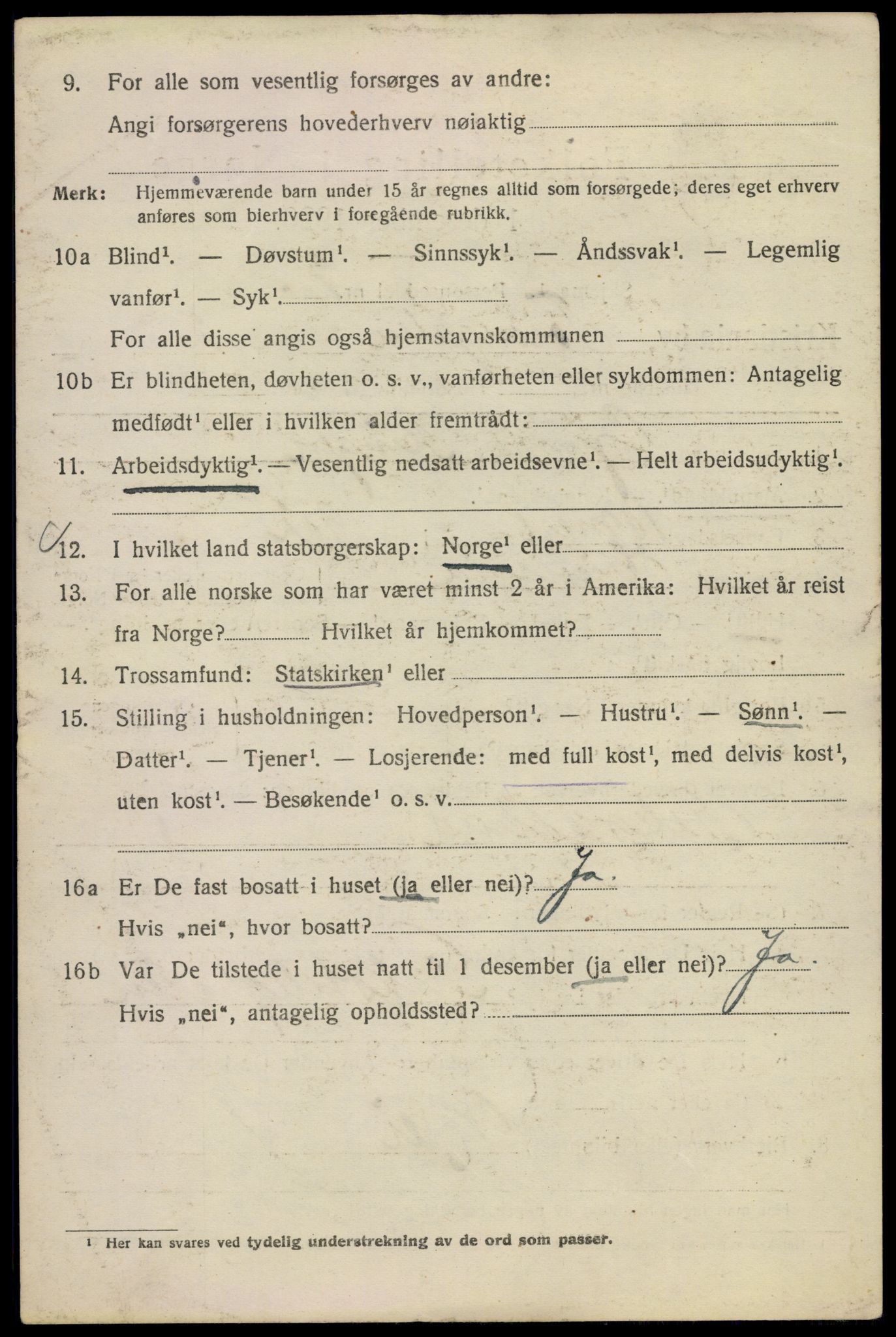 SAO, 1920 census for Kristiania, 1920, p. 604774