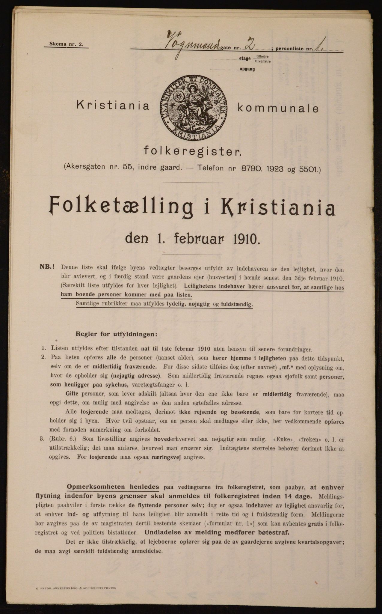 OBA, Municipal Census 1910 for Kristiania, 1910, p. 117731