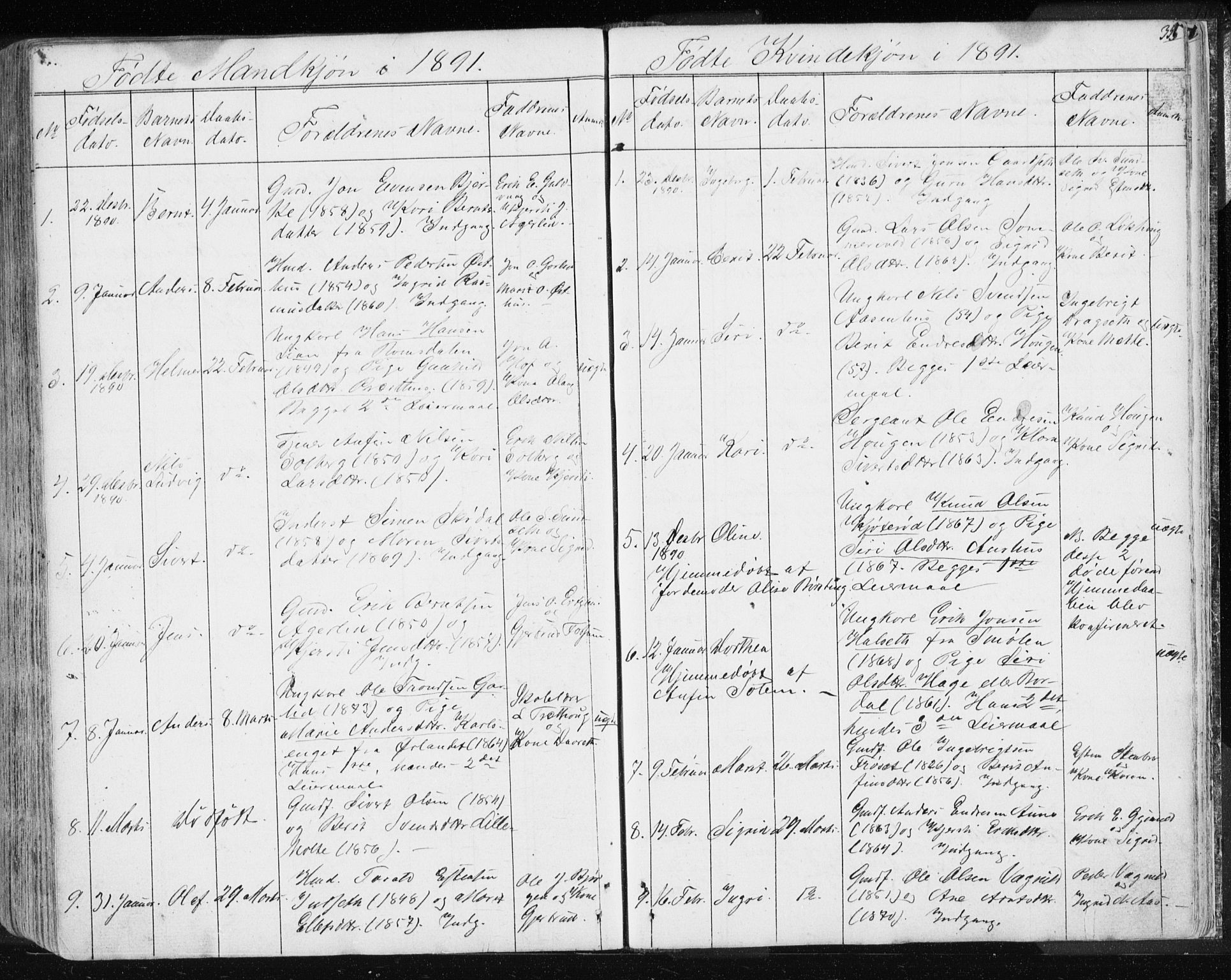 Ministerialprotokoller, klokkerbøker og fødselsregistre - Sør-Trøndelag, SAT/A-1456/689/L1043: Parish register (copy) no. 689C02, 1816-1892, p. 355