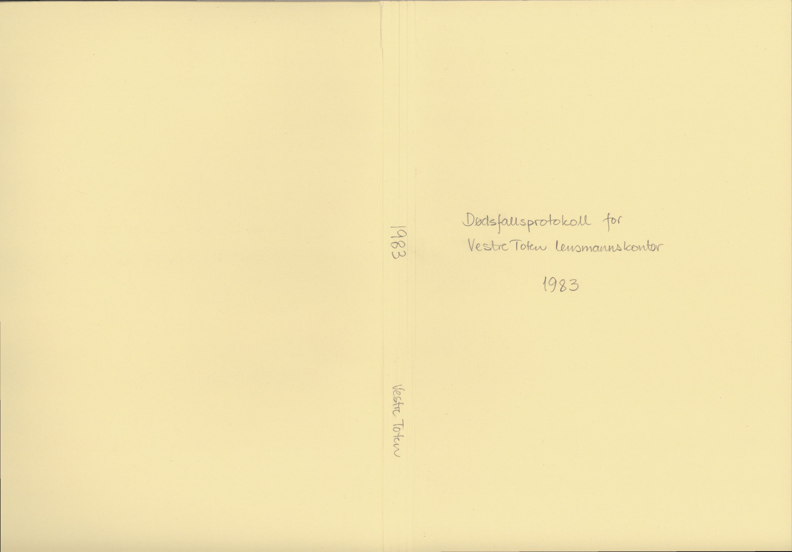 Vestre Toten lensmannskontor, AV/SAH-LOV-007/H/Ha/L0019: Dødsfallsprotokoll, 1979-1984, p. 1246