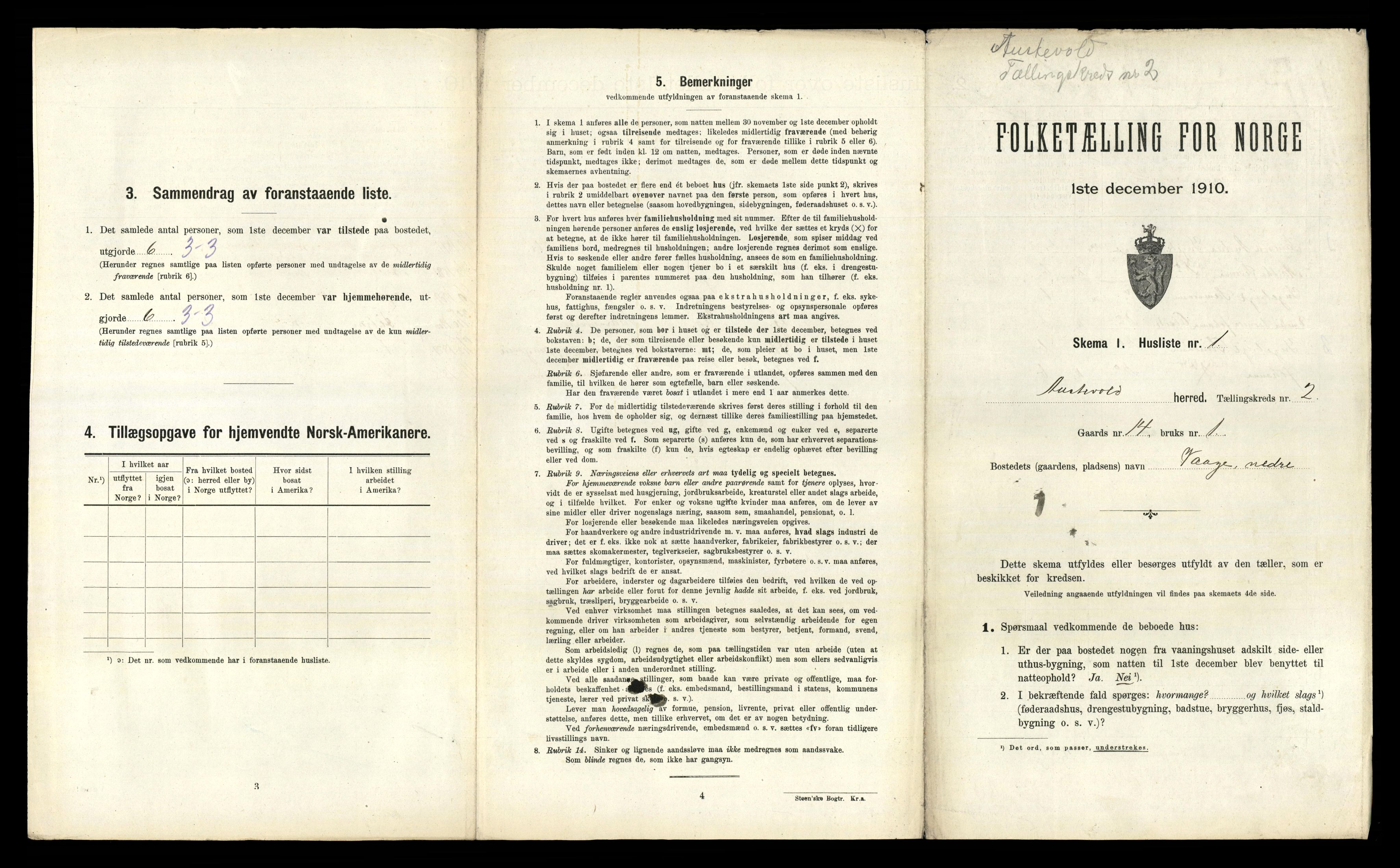 RA, 1910 census for Austevoll, 1910, p. 158