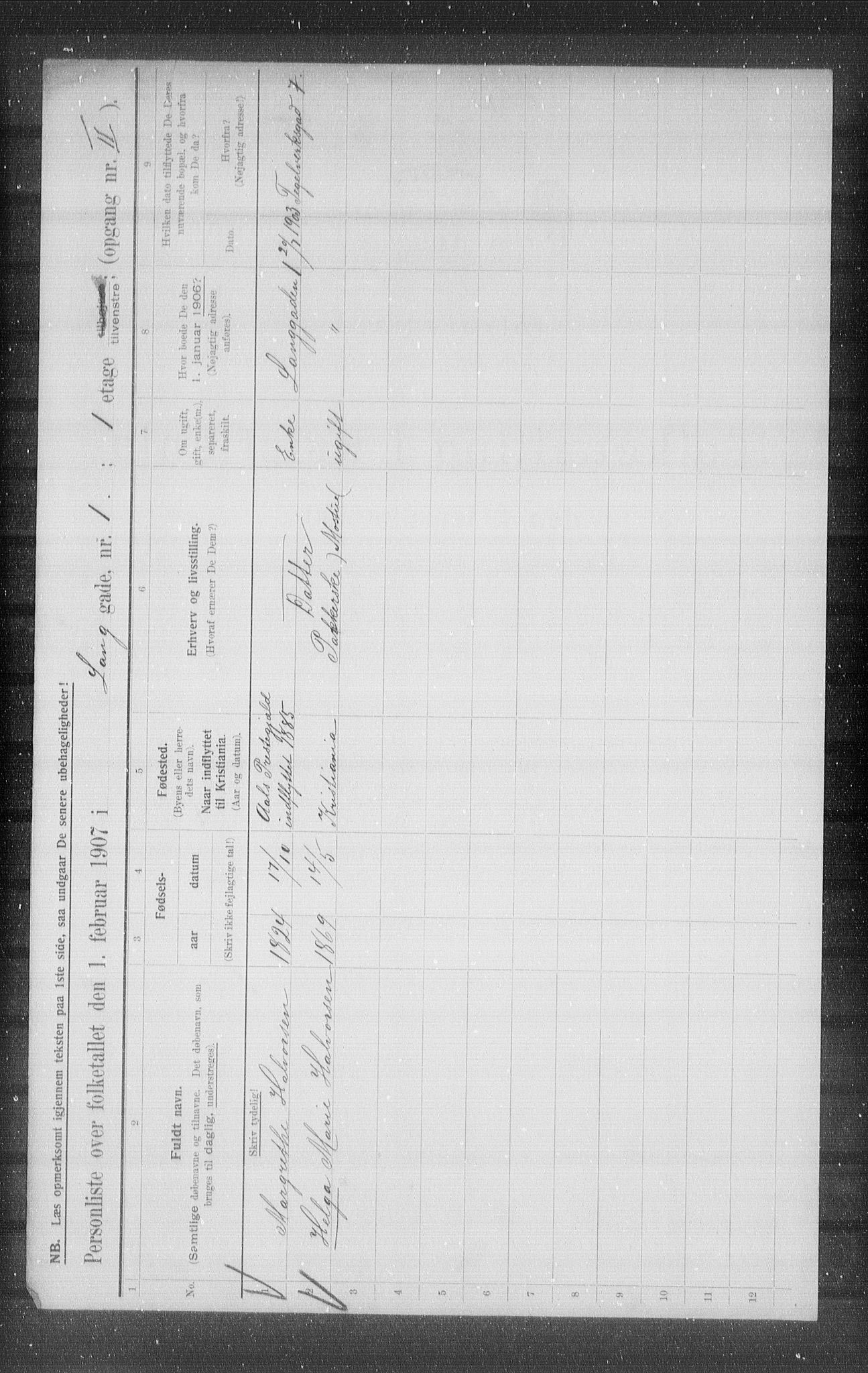 OBA, Municipal Census 1907 for Kristiania, 1907, p. 28802