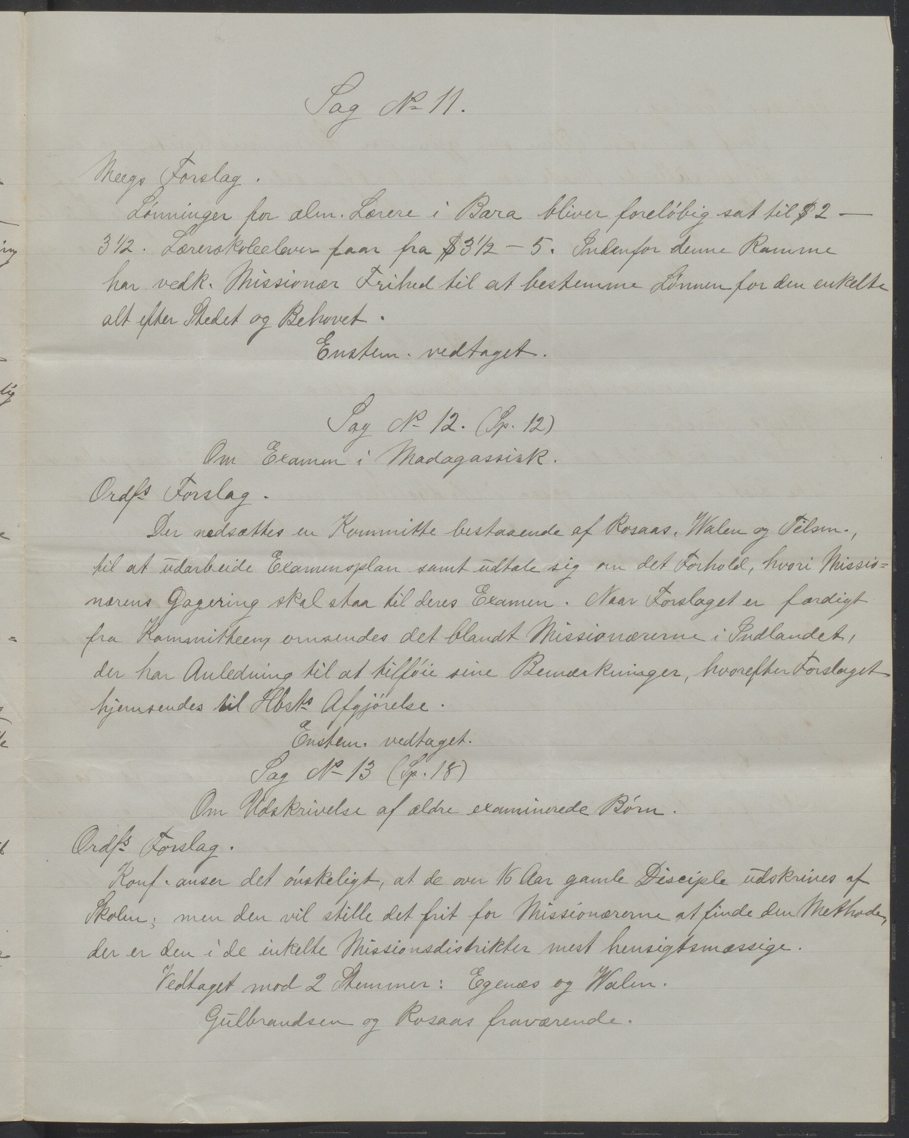 Det Norske Misjonsselskap - hovedadministrasjonen, VID/MA-A-1045/D/Da/Daa/L0038/0001: Konferansereferat og årsberetninger / Konferansereferat fra Madagaskar Innland., 1890