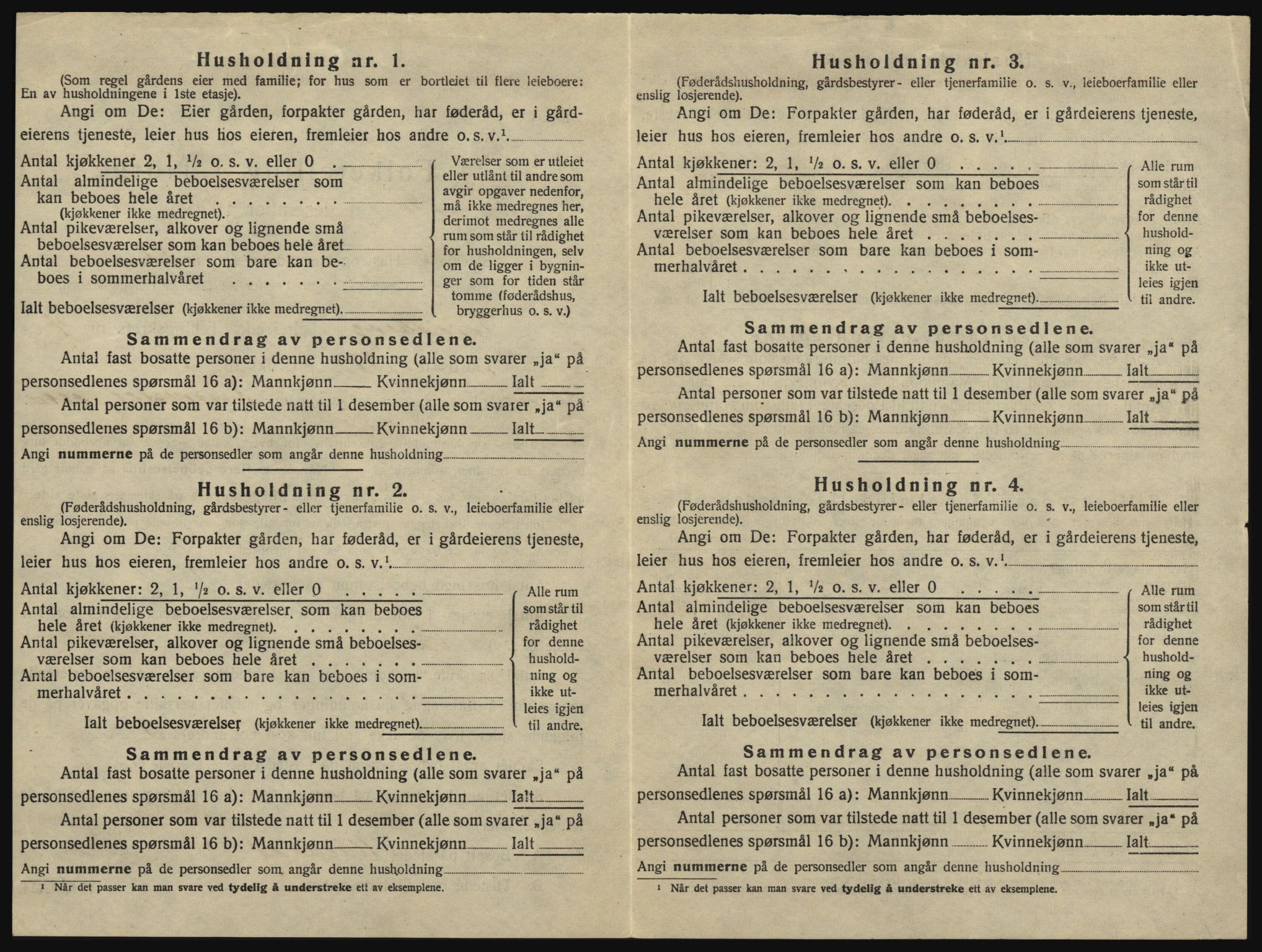 SAO, 1920 census for Eidsberg, 1920, p. 850