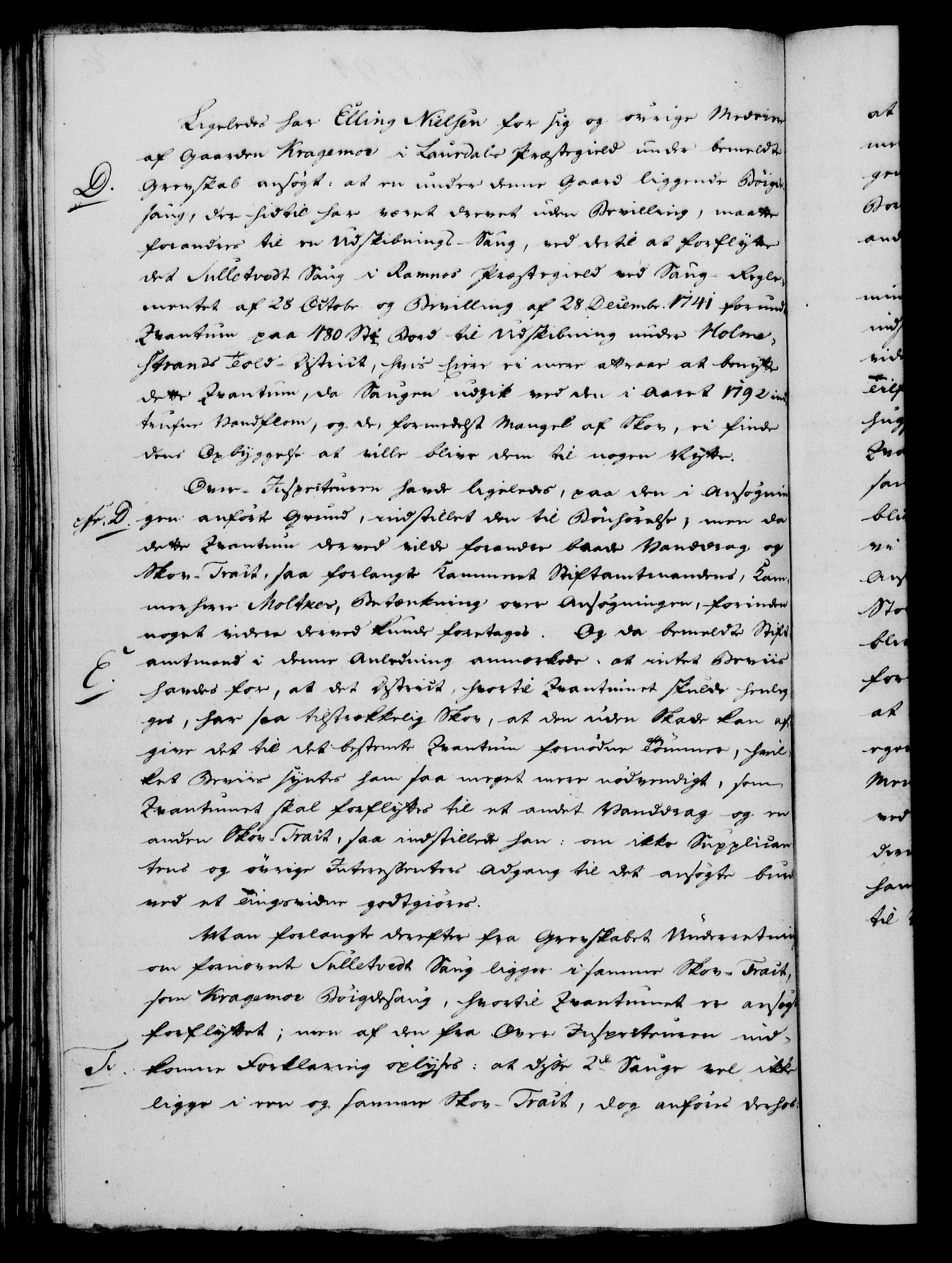 Rentekammeret, Kammerkanselliet, RA/EA-3111/G/Gf/Gfa/L0076: Norsk relasjons- og resolusjonsprotokoll (merket RK 52.76), 1794, p. 145