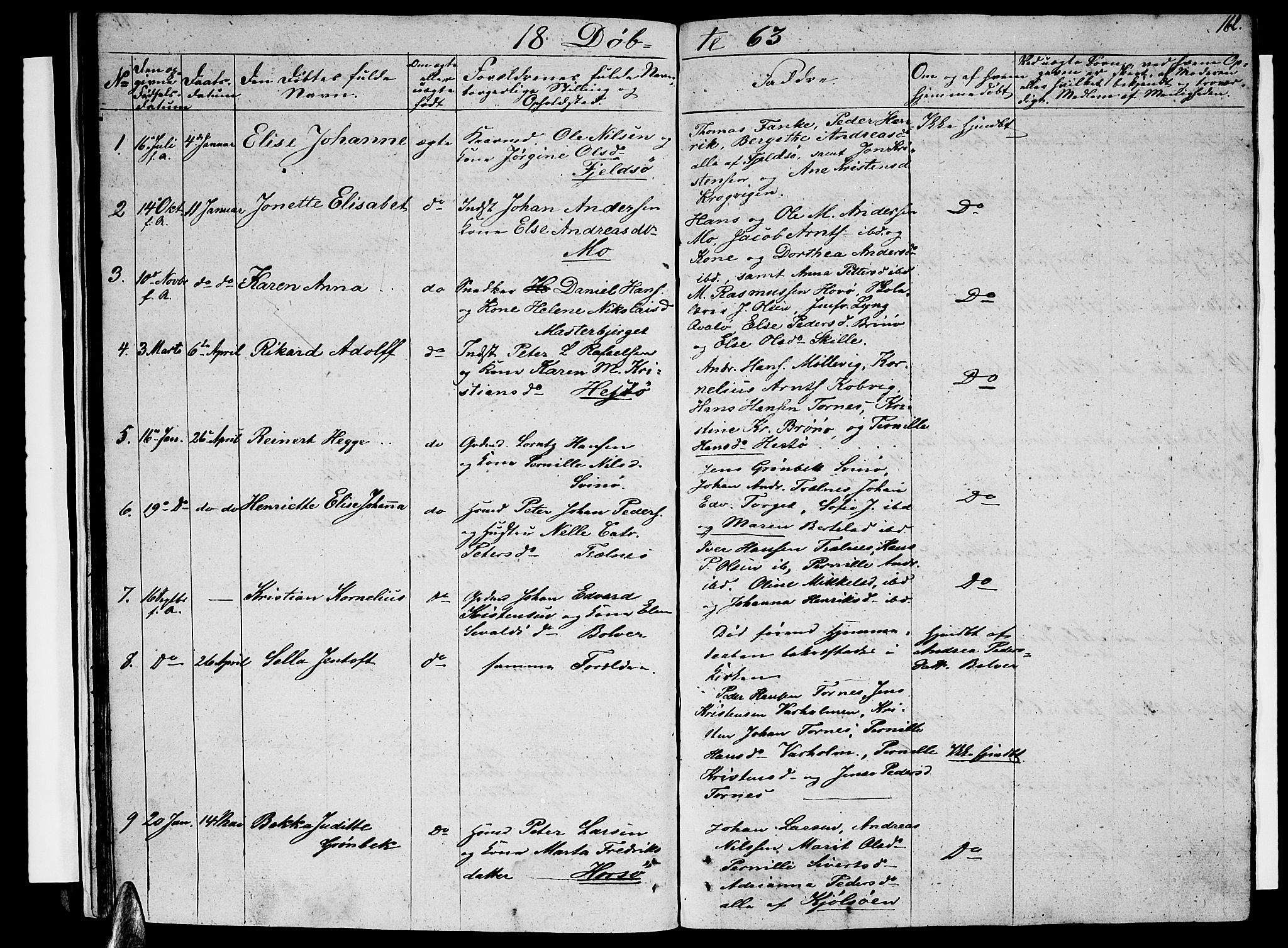 Ministerialprotokoller, klokkerbøker og fødselsregistre - Nordland, AV/SAT-A-1459/813/L0211: Parish register (copy) no. 813C03, 1842-1863, p. 162