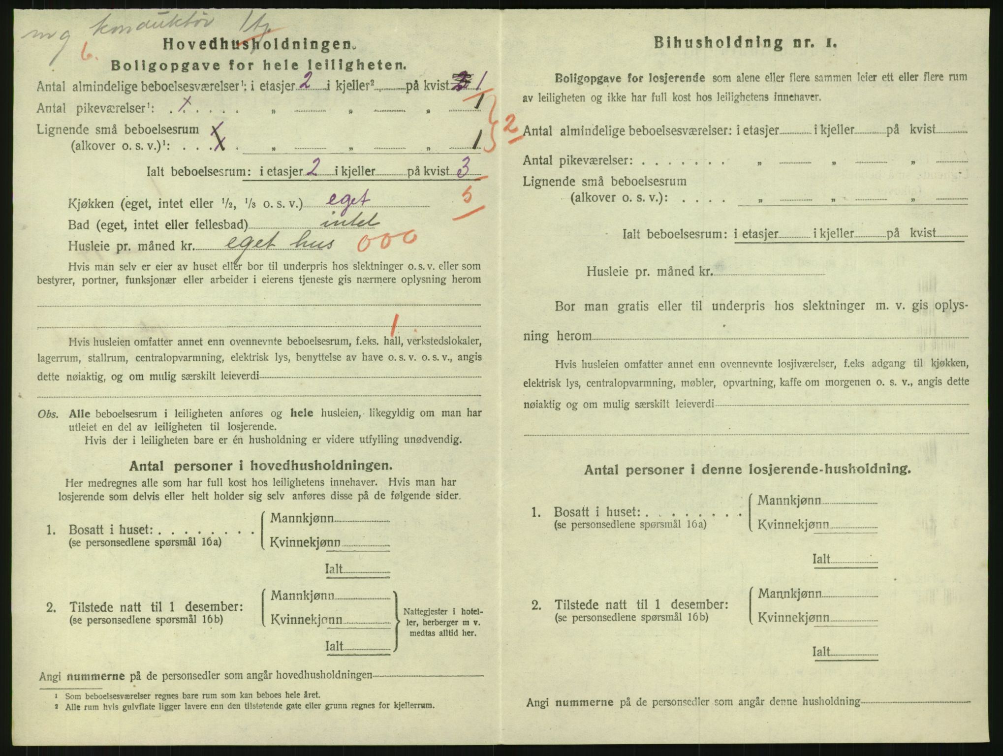 SAK, 1920 census for Grimstad, 1920, p. 2048