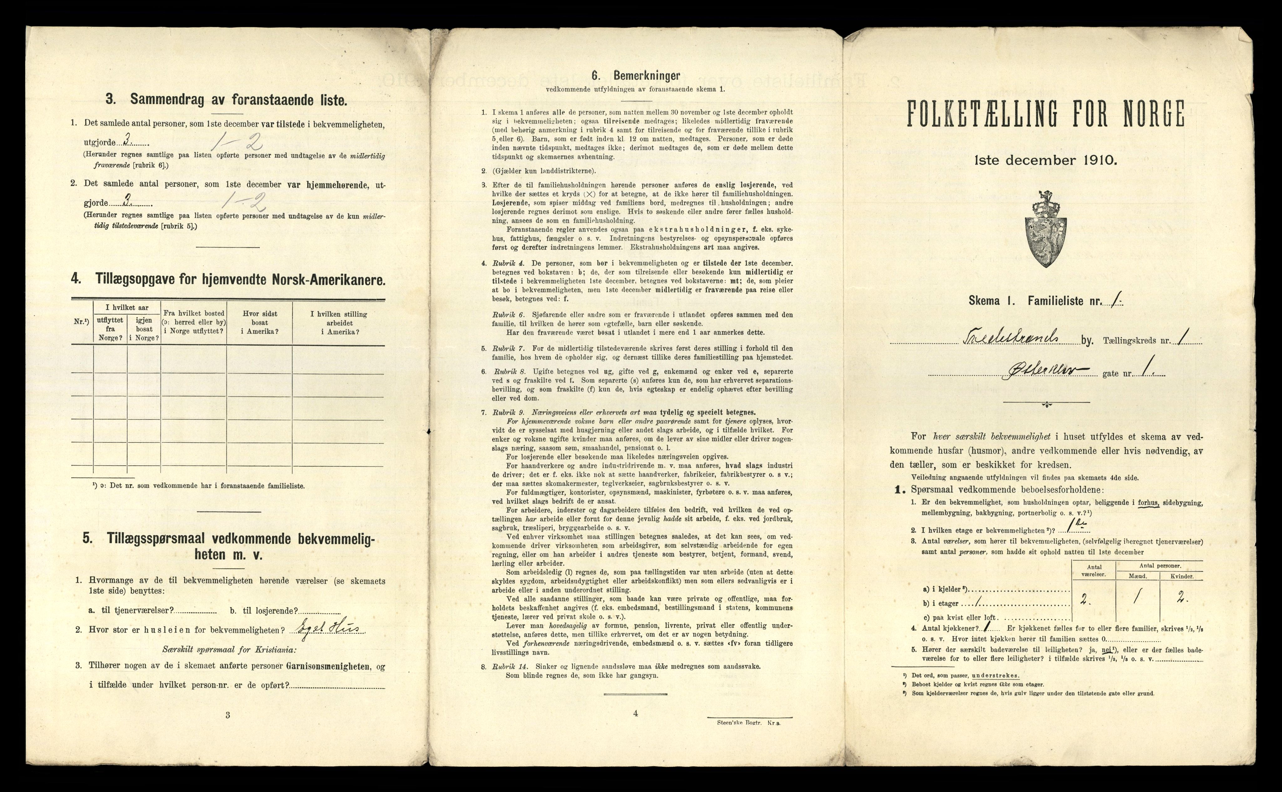 RA, 1910 census for Tvedestrand, 1910, p. 21