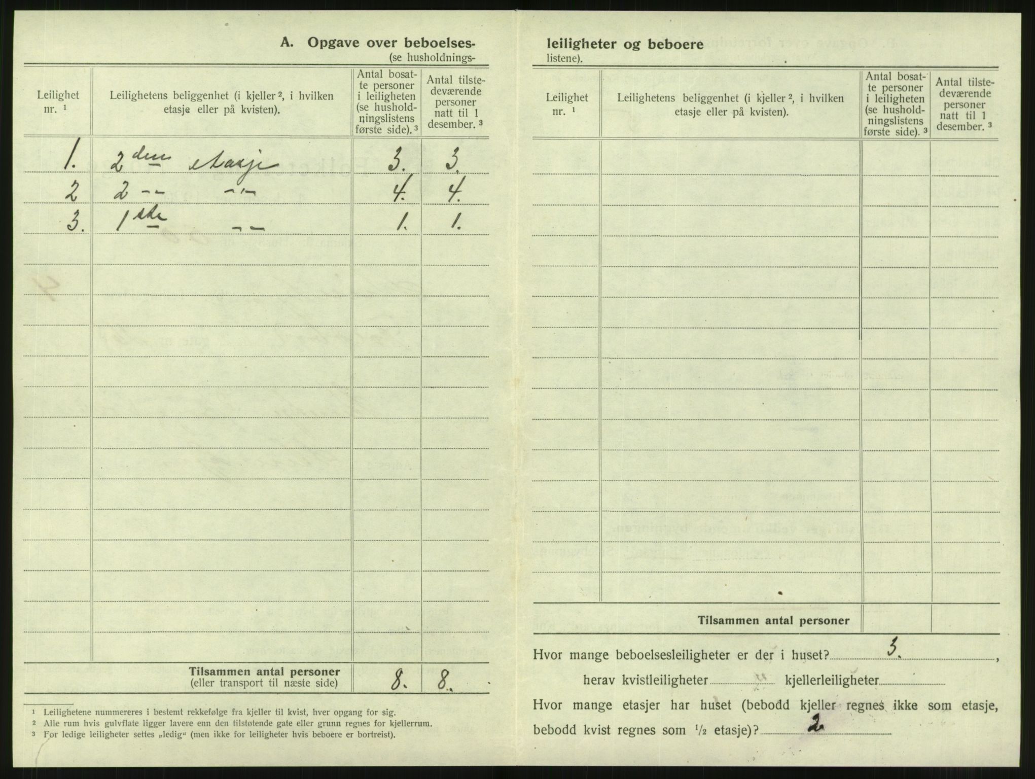 SAT, 1920 census for Steinkjer, 1920, p. 693